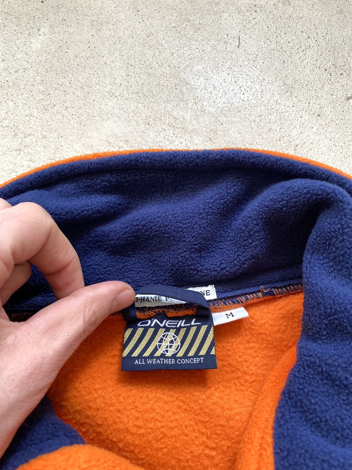 O'Neill Vintage 90s O’Neill Big logo Fleece Sweater Y2K Size US M / EU 48-50 / 2 - 7 Thumbnail