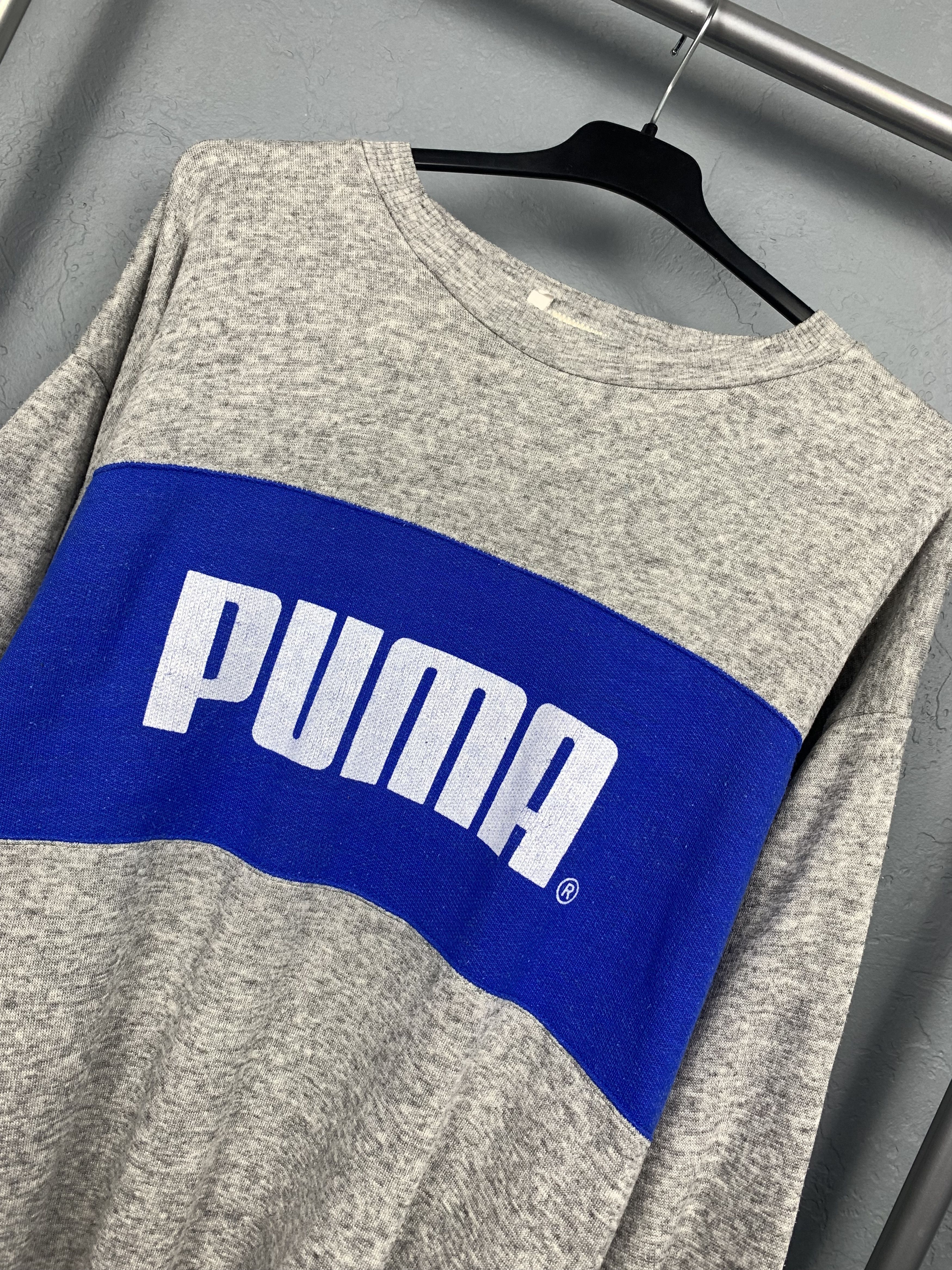Puma Puma 90s Vintage Mens Sweatshirt Size US L / EU 52-54 / 3 - 2 Thumbnail