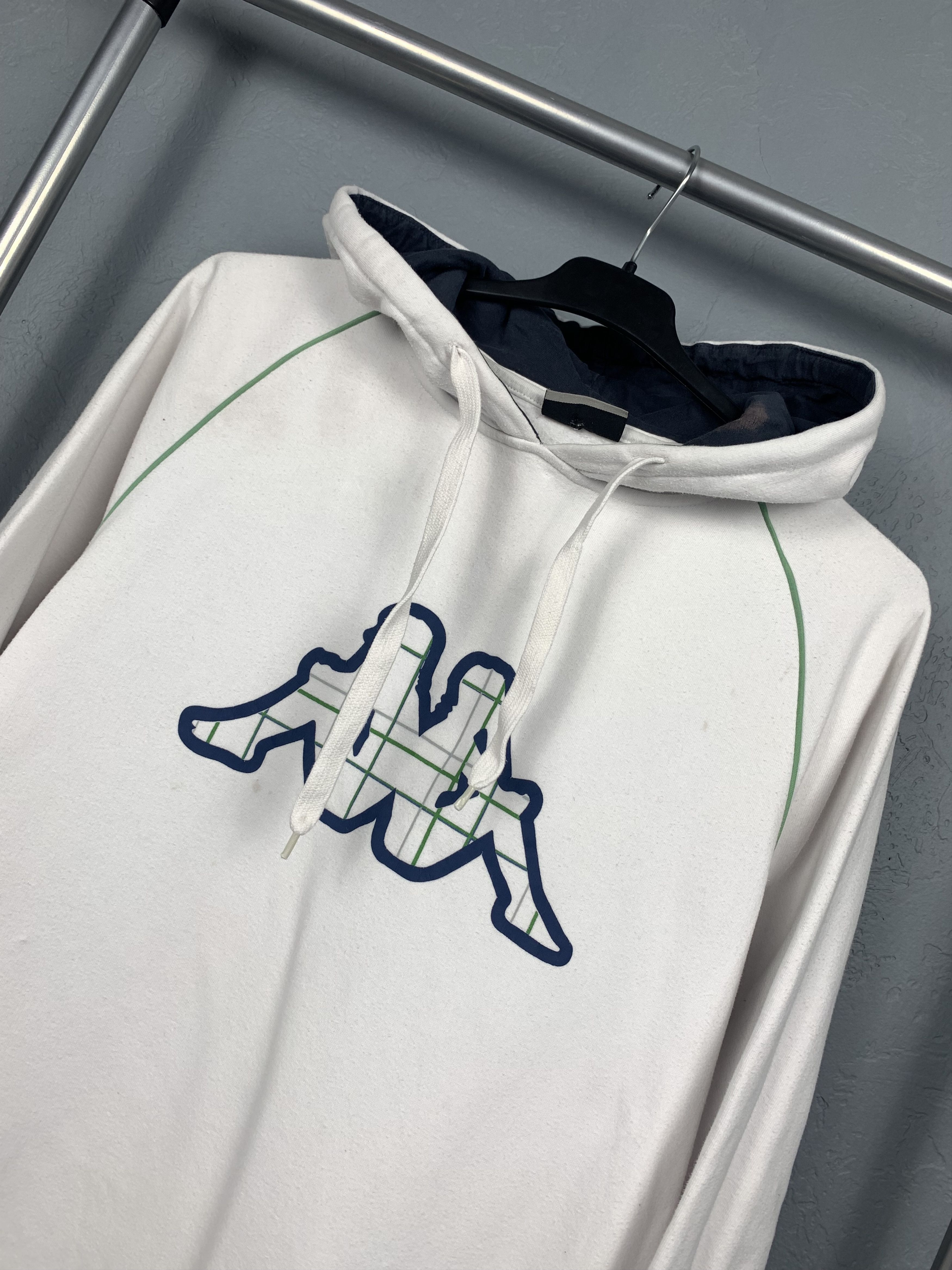 Kappa Kappa Vintage Big Logo Mens Hoodie Size US L / EU 52-54 / 3 - 2 Thumbnail