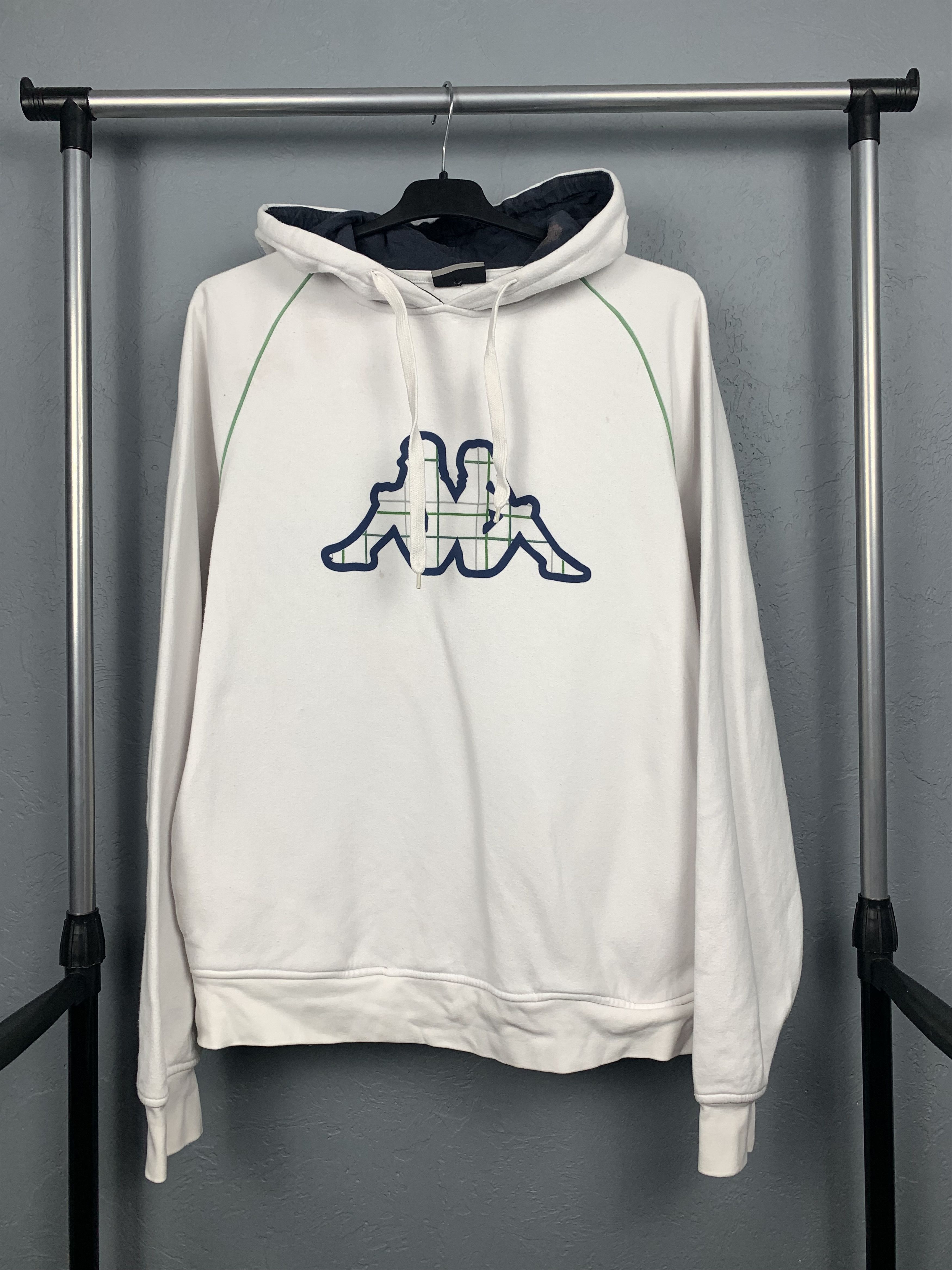 Kappa Kappa Vintage Big Logo Mens Hoodie Size US L / EU 52-54 / 3 - 1 Thumbnail