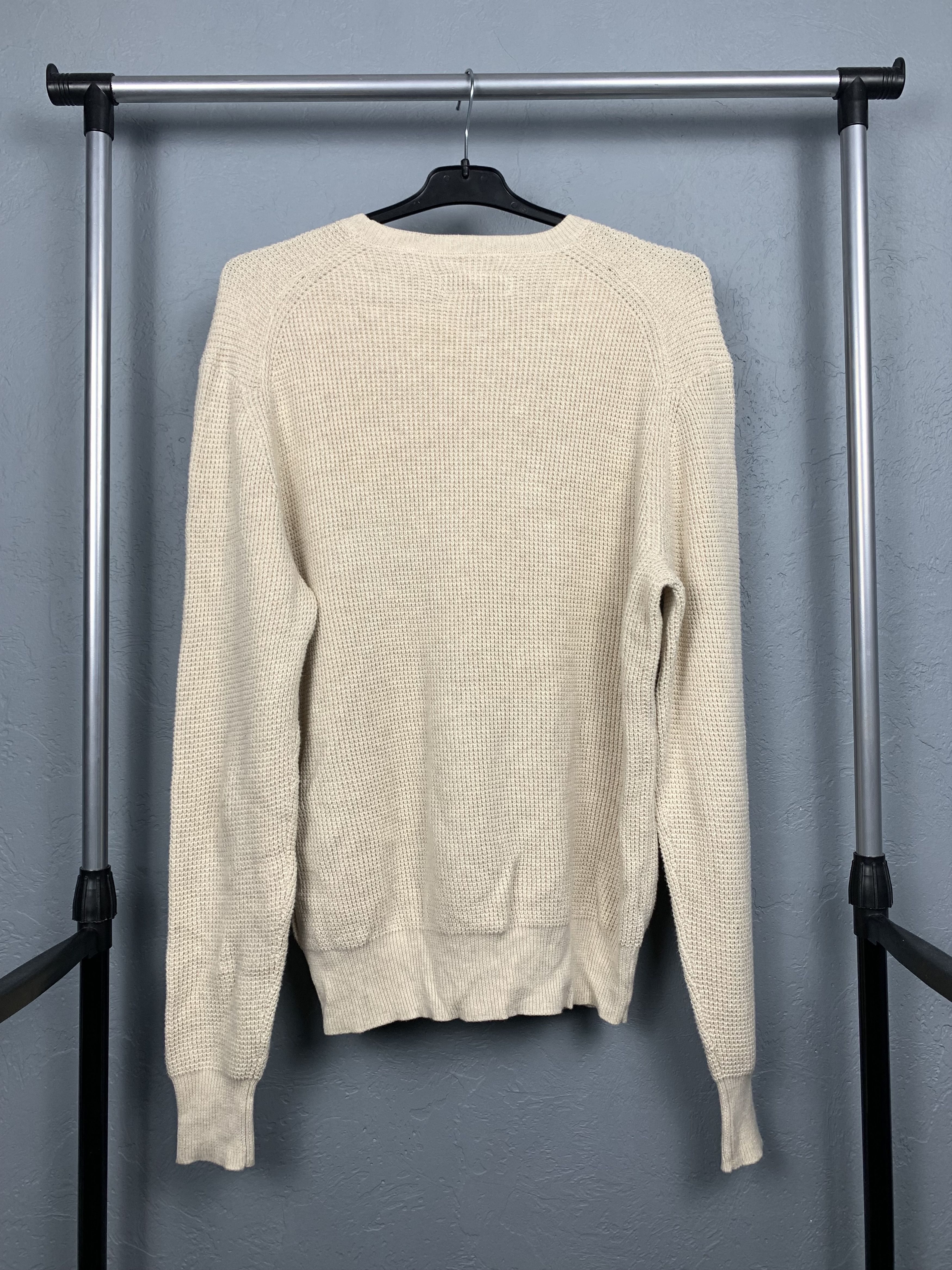 Allsaints Allsaints Mens Trias Crew Neck Cotton Knit Sweater Size US M / EU 48-50 / 2 - 5 Thumbnail