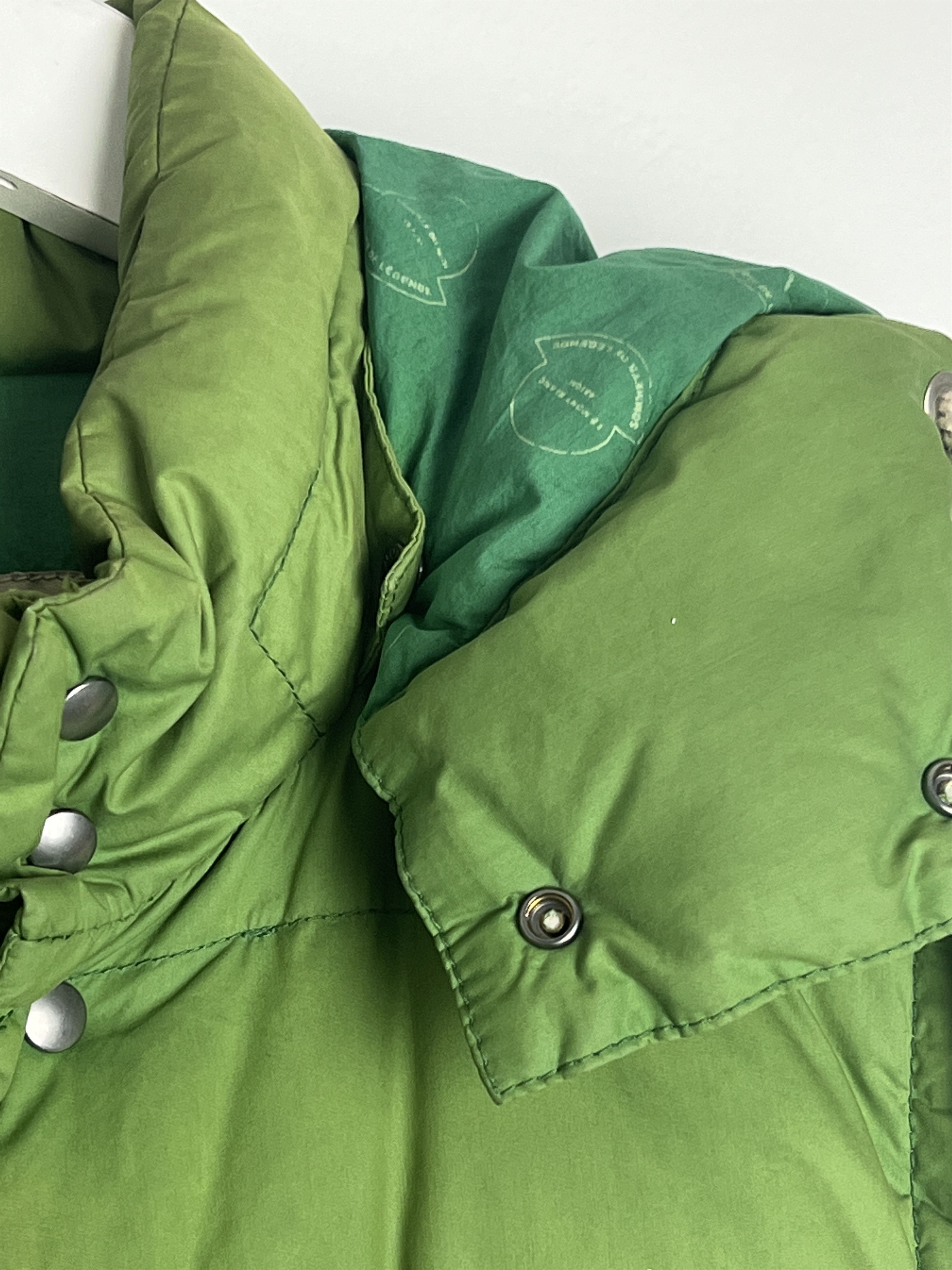 Moncler × Visvim Rare Green Moncler V Hooded Down Vest Size US M / EU 48-50 / 2 - 5 Thumbnail