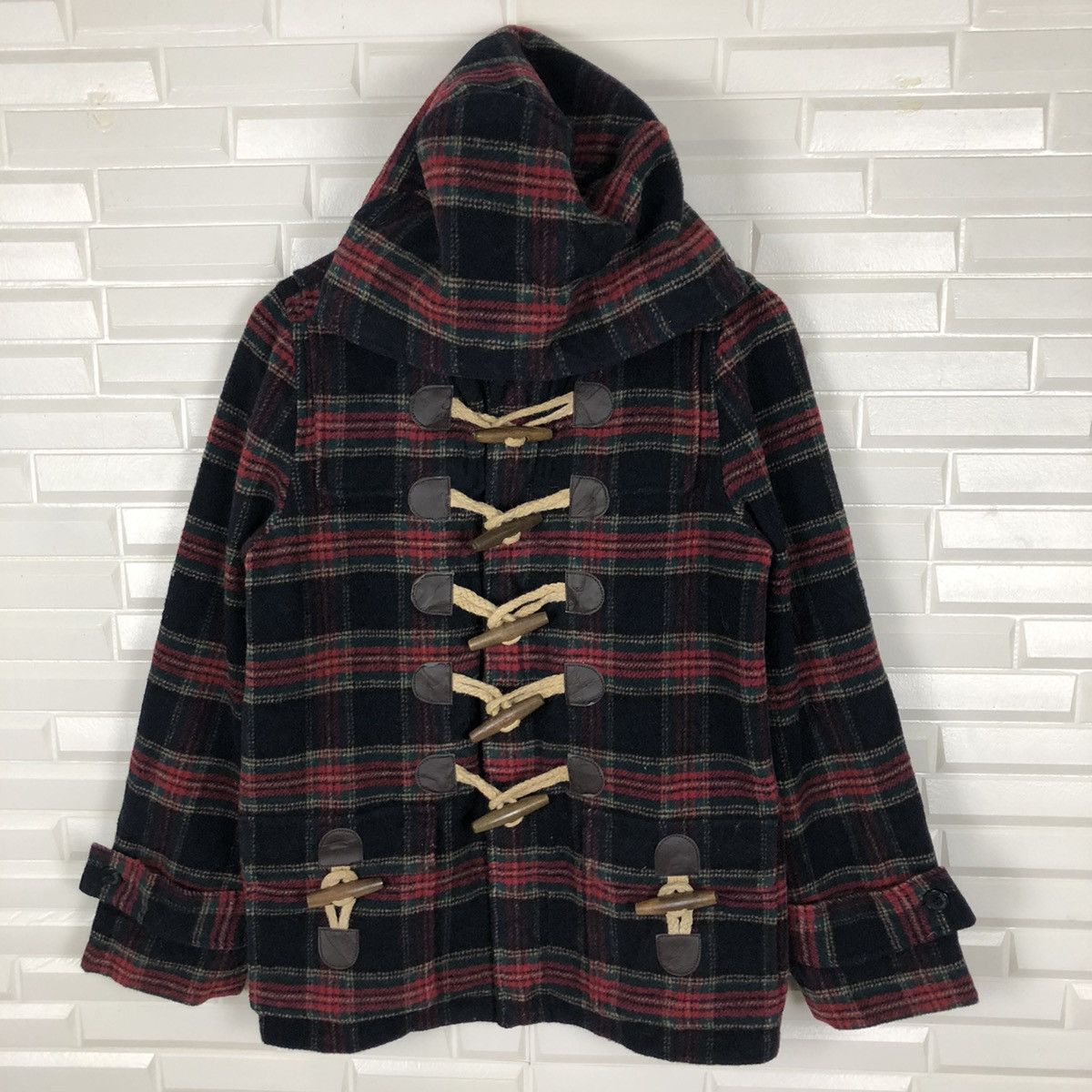 Issey Miyake NE NET BY ISSEY MIYAKE FLANNEL HOODIE JACKET Size US M / EU 48-50 / 2 - 2 Thumbnail