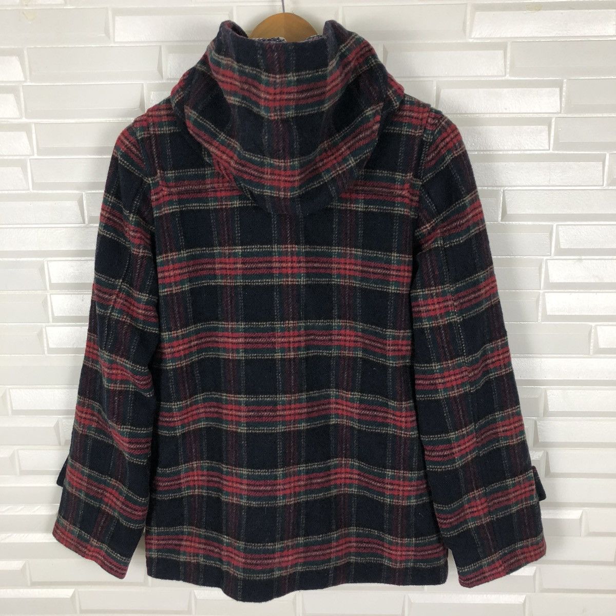 Issey Miyake NE NET BY ISSEY MIYAKE FLANNEL HOODIE JACKET Size US M / EU 48-50 / 2 - 10 Thumbnail