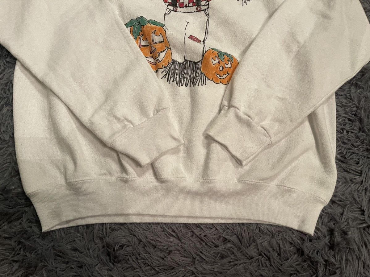 Tultex × Vintage Tultex 1991 vintage scarecrow print 90s sweatshirt Size US XL / EU 56 / 4 - 5 Thumbnail