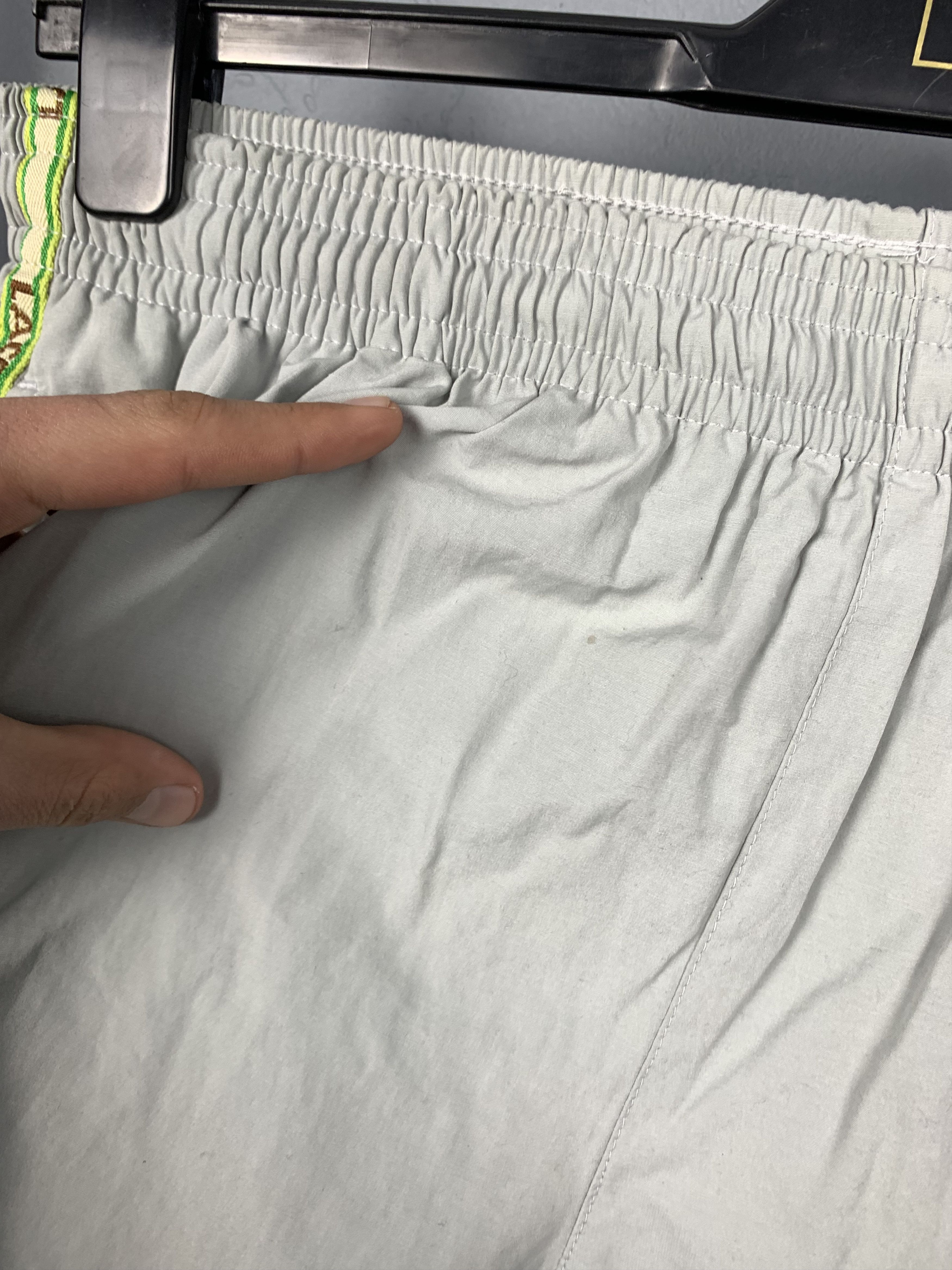 Lacoste Lacoste Vintage Mens Nylon Shorts Size US 36 / EU 52 - 3 Thumbnail