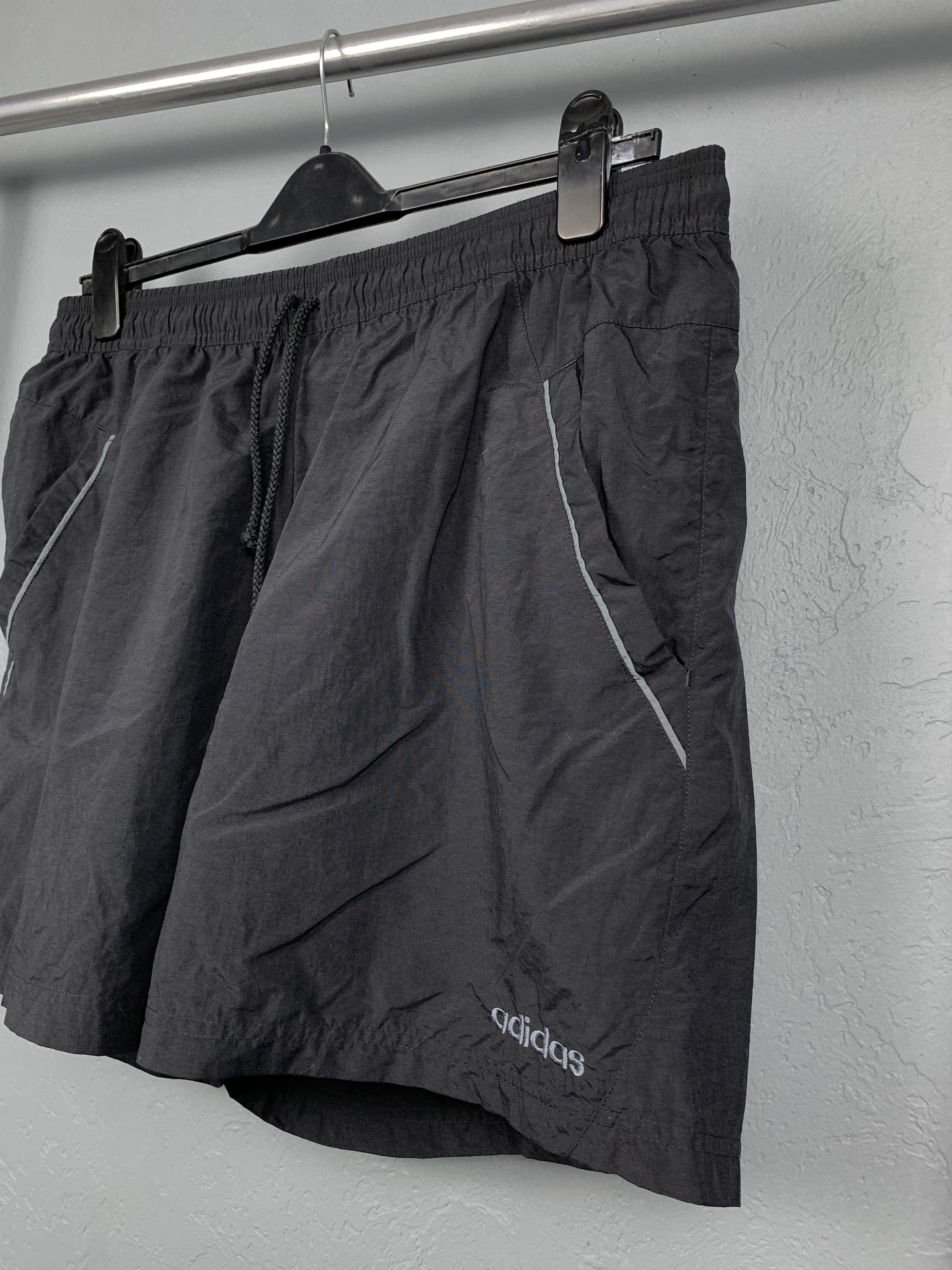 Adidas × Vintage Adidas Vintage Mens Nylon Swimming Shorts Size US 36 / EU 52 - 2 Thumbnail
