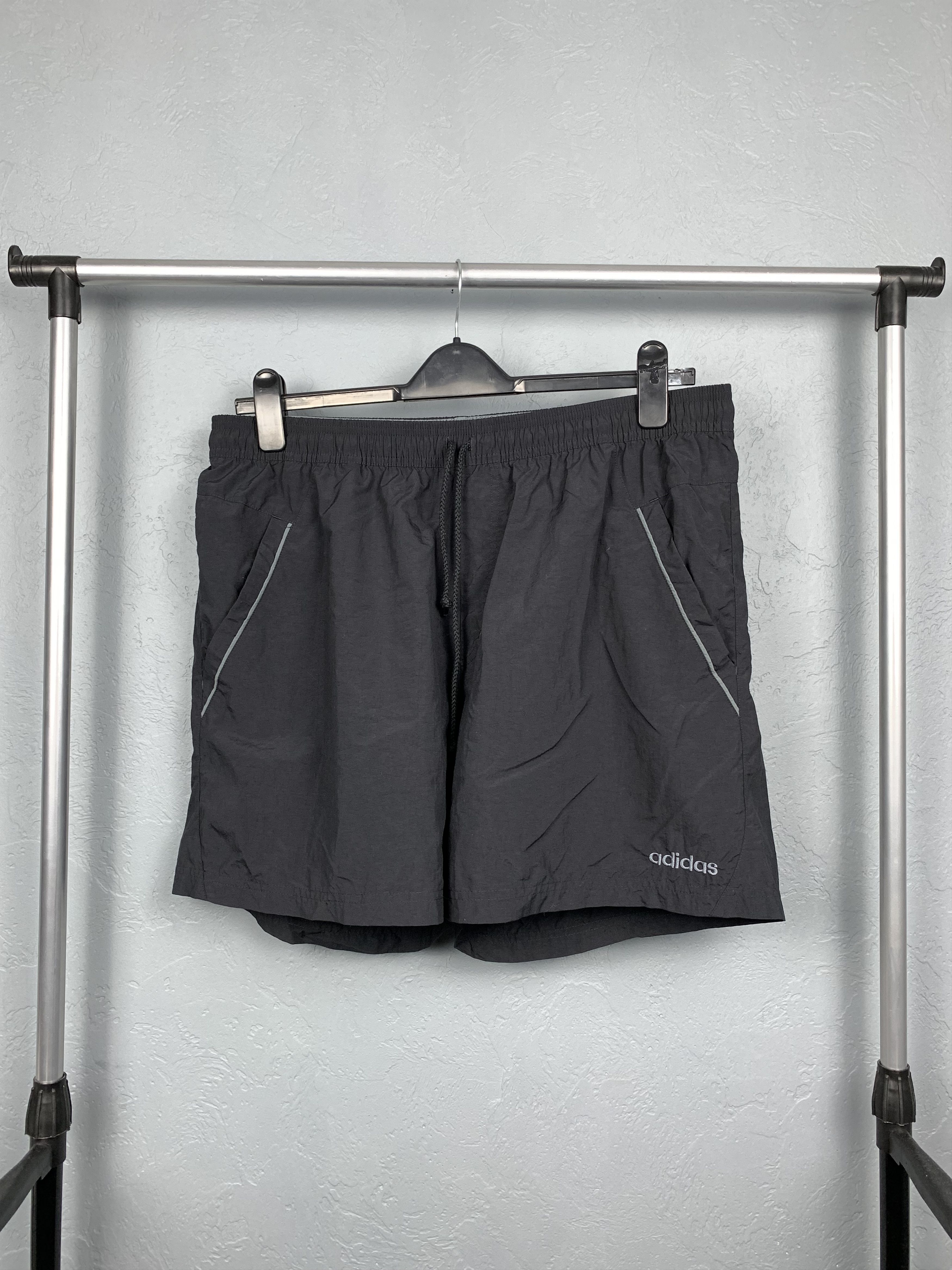Adidas × Vintage Adidas Vintage Mens Nylon Swimming Shorts Size US 36 / EU 52 - 1 Thumbnail