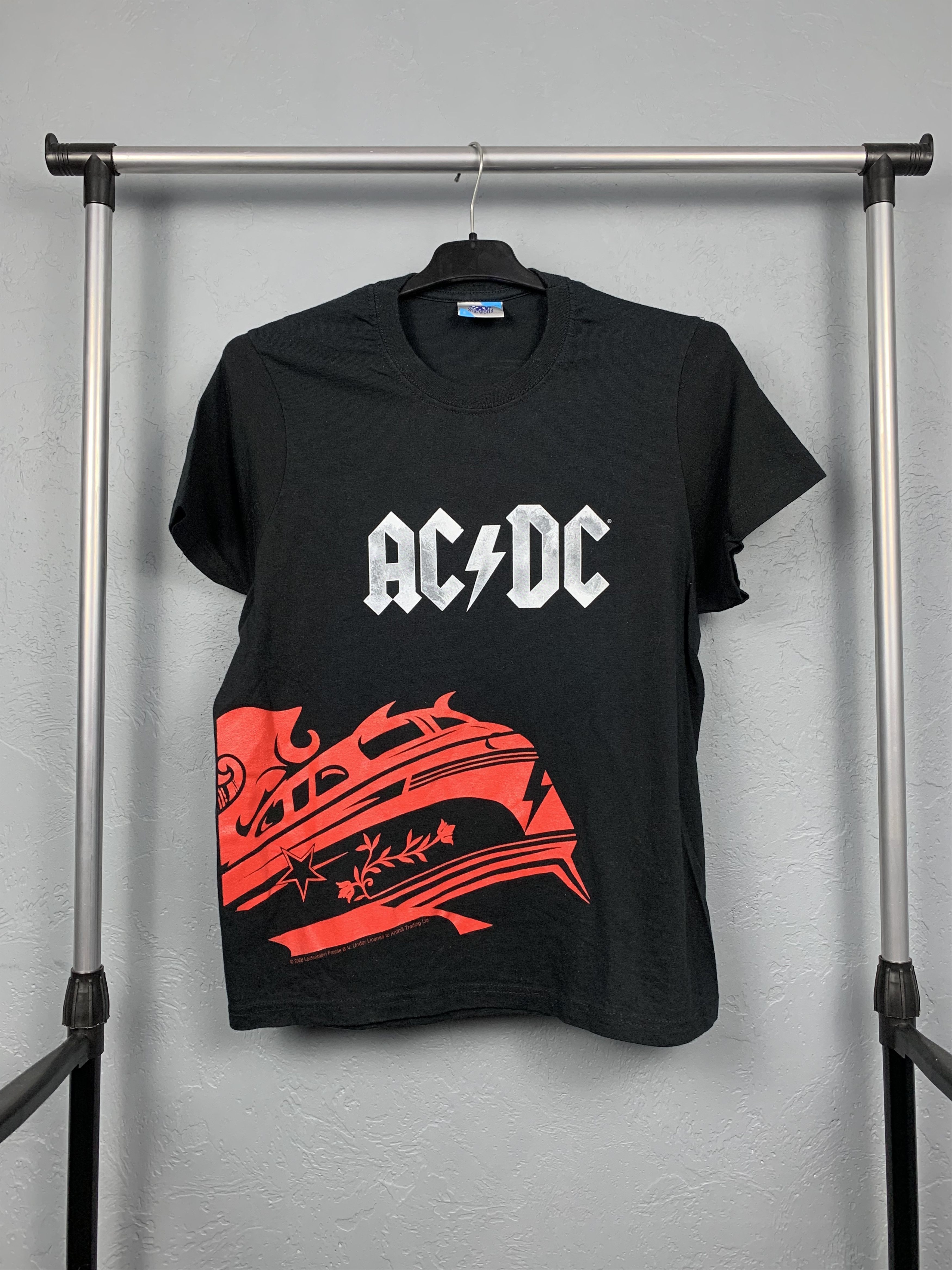 AC/DC × Band Tees Ac/Dc Vintage 2008 Rock Band T-Shirt Tee Size US S / EU 44-46 / 1 - 1 Thumbnail