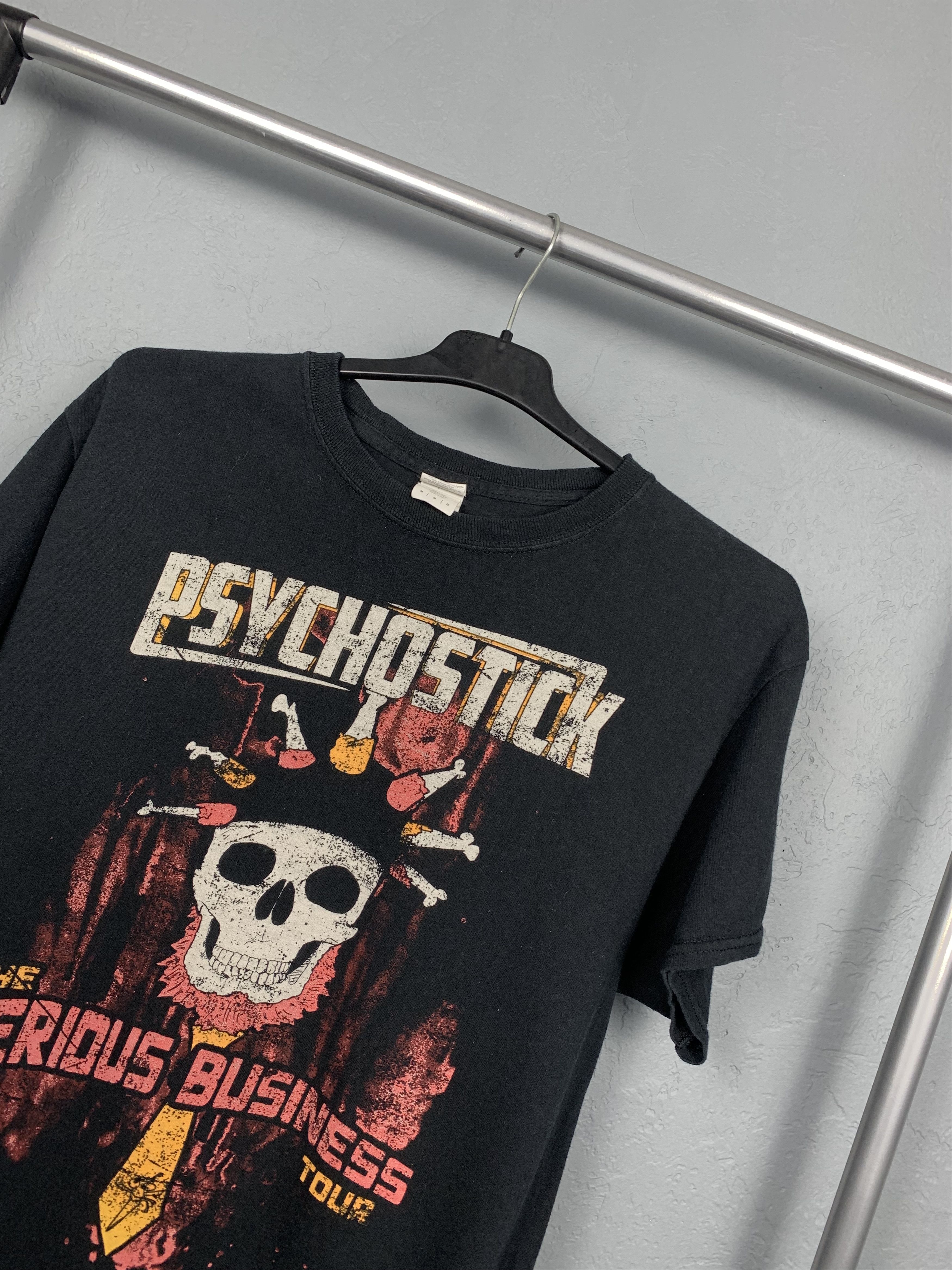 Band Tees Psychostick Band Tour T-Shirt Tee Size US M / EU 48-50 / 2 - 2 Thumbnail