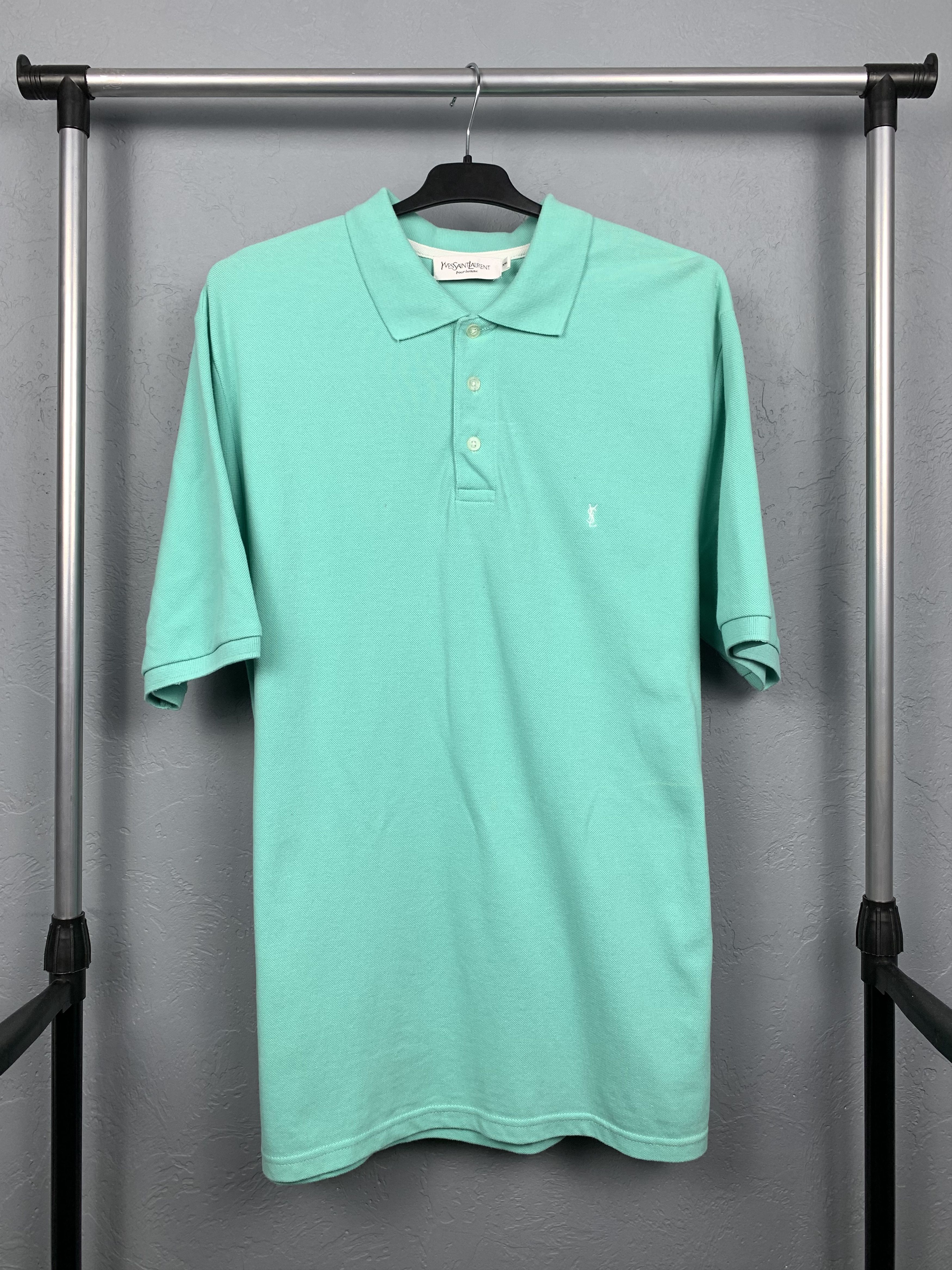 Yves Saint Laurent Yves Saint Laurent YSL Mens Polo Shirt Size US XL / EU 56 / 4 - 1 Thumbnail