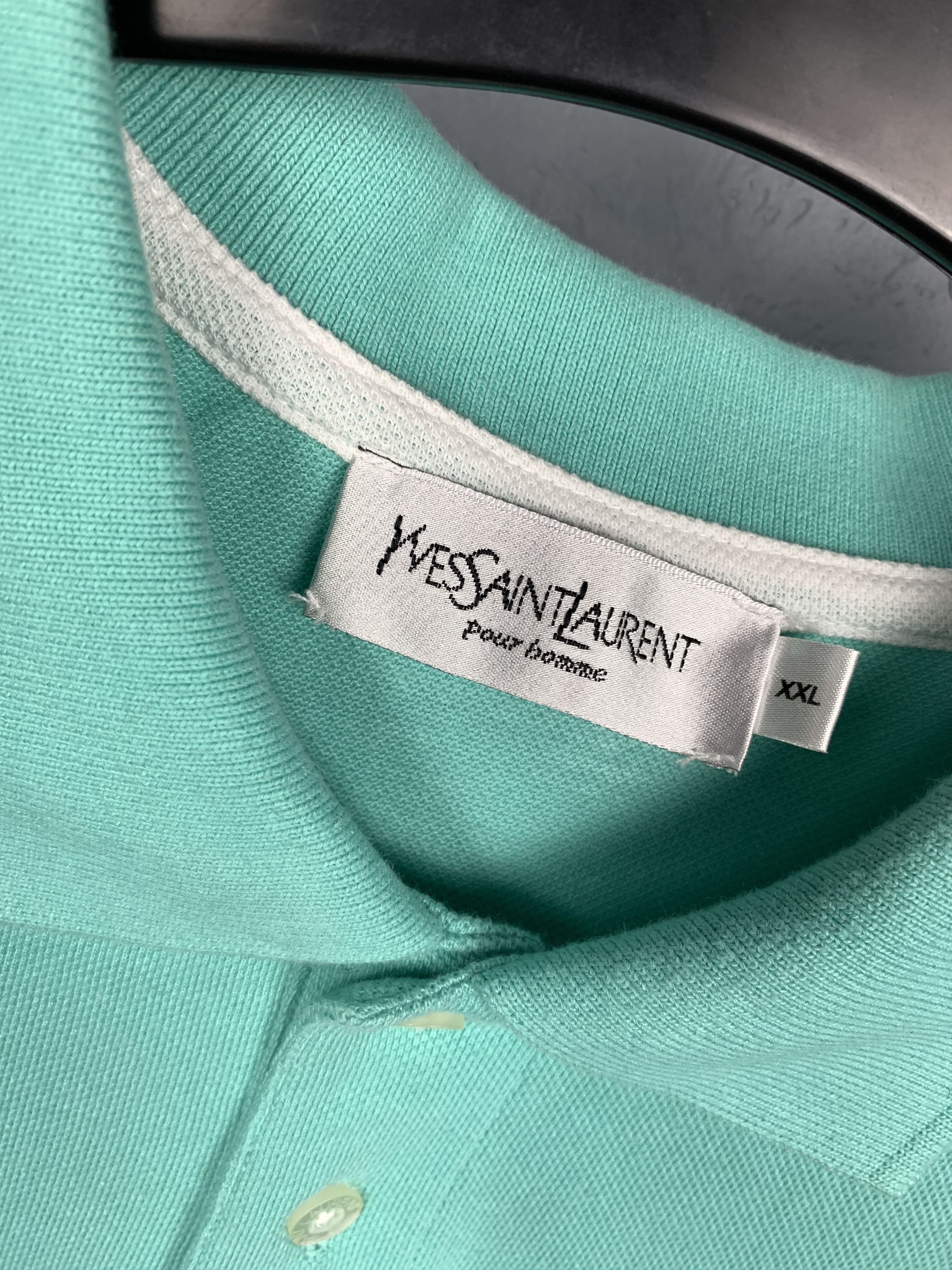 Yves Saint Laurent Yves Saint Laurent YSL Mens Polo Shirt Size US XL / EU 56 / 4 - 5 Thumbnail