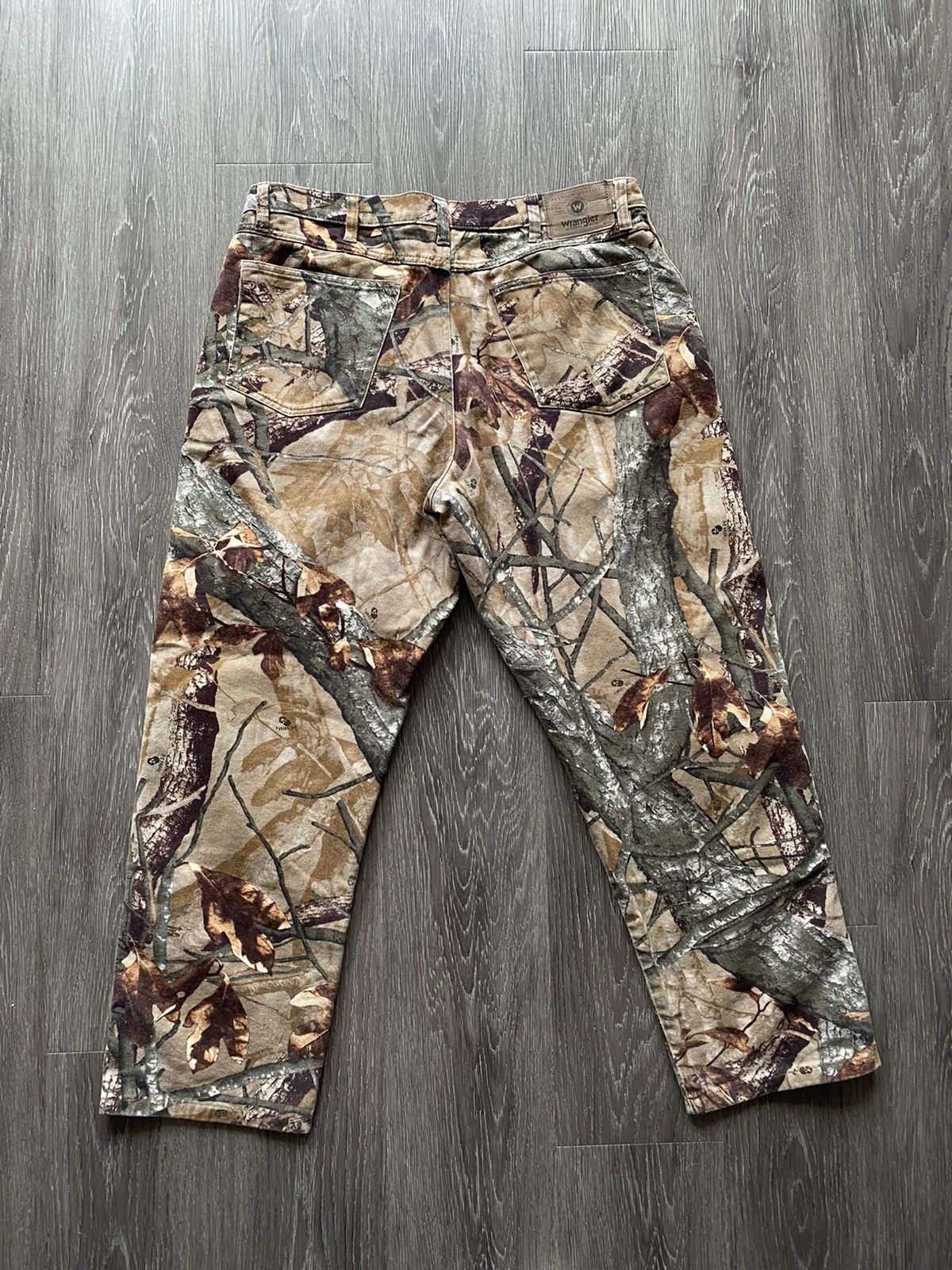 Vintage Vintage Wrangler Double Knee Camo Fusion 3-D Mossy Oak Pants Size US 36 / EU 52 - 7 Thumbnail