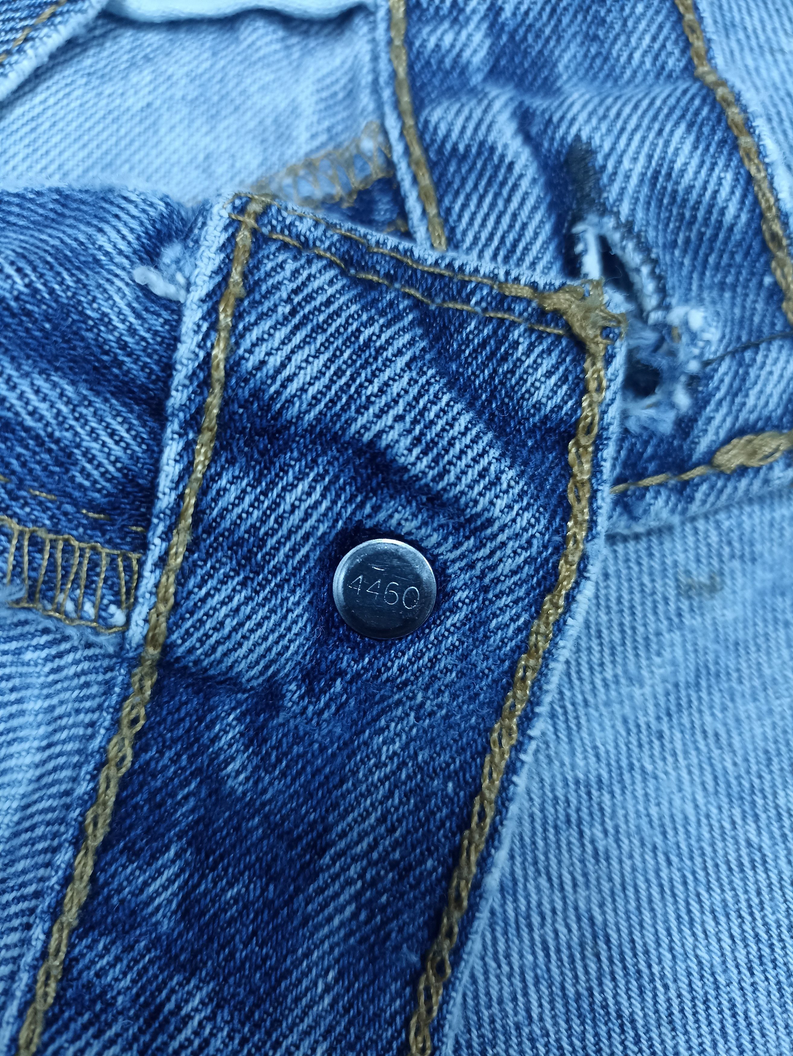 Jean × Levi's × Vintage Vintage Levis 505 Jeans Distress Blue Wash - J117 Size US 36 / EU 52 - 4 Thumbnail