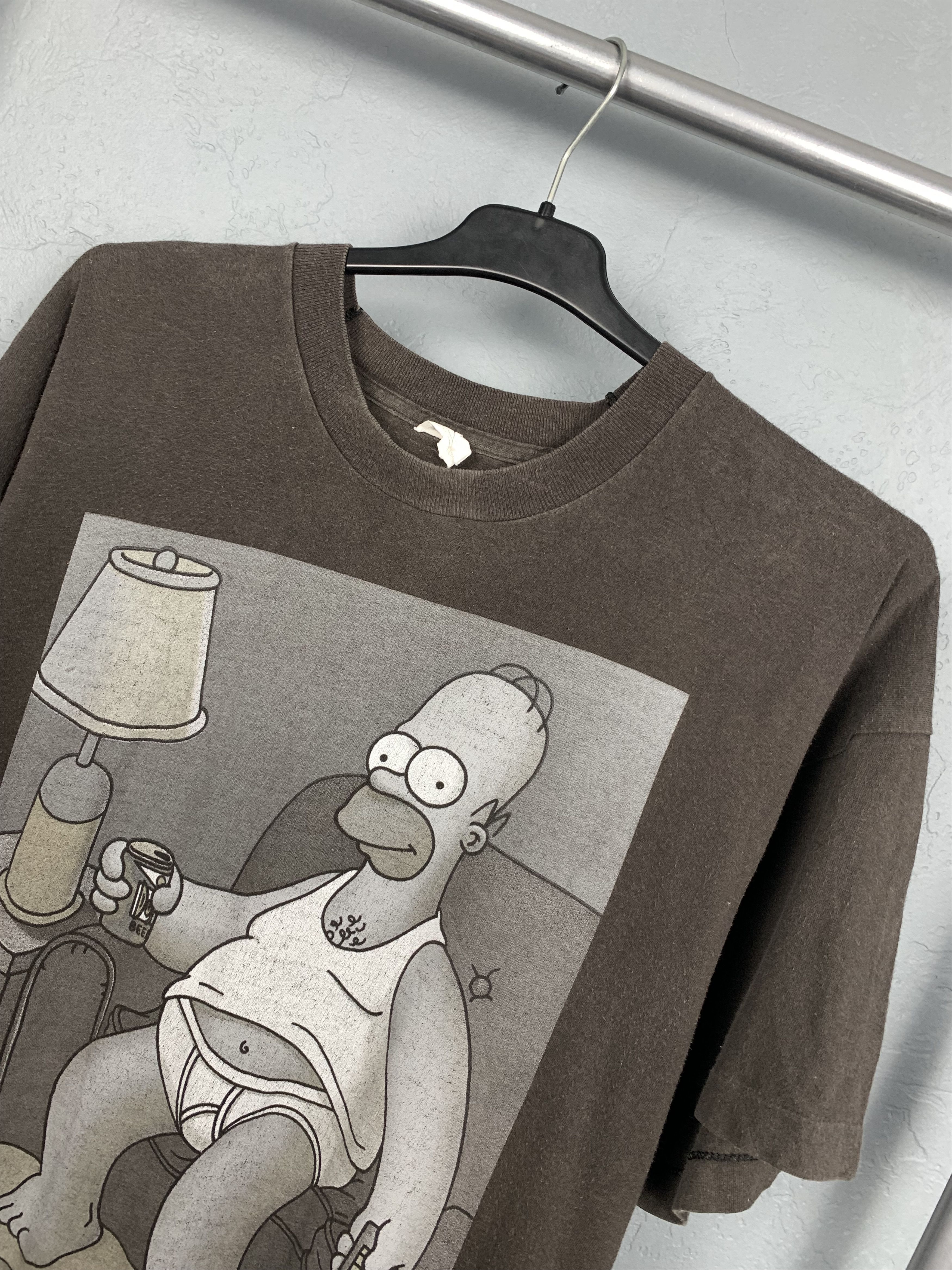 The Simpsons The Simpsons 1999 Vintage Homer T-Shirt Tee Size US XL / EU 56 / 4 - 2 Thumbnail