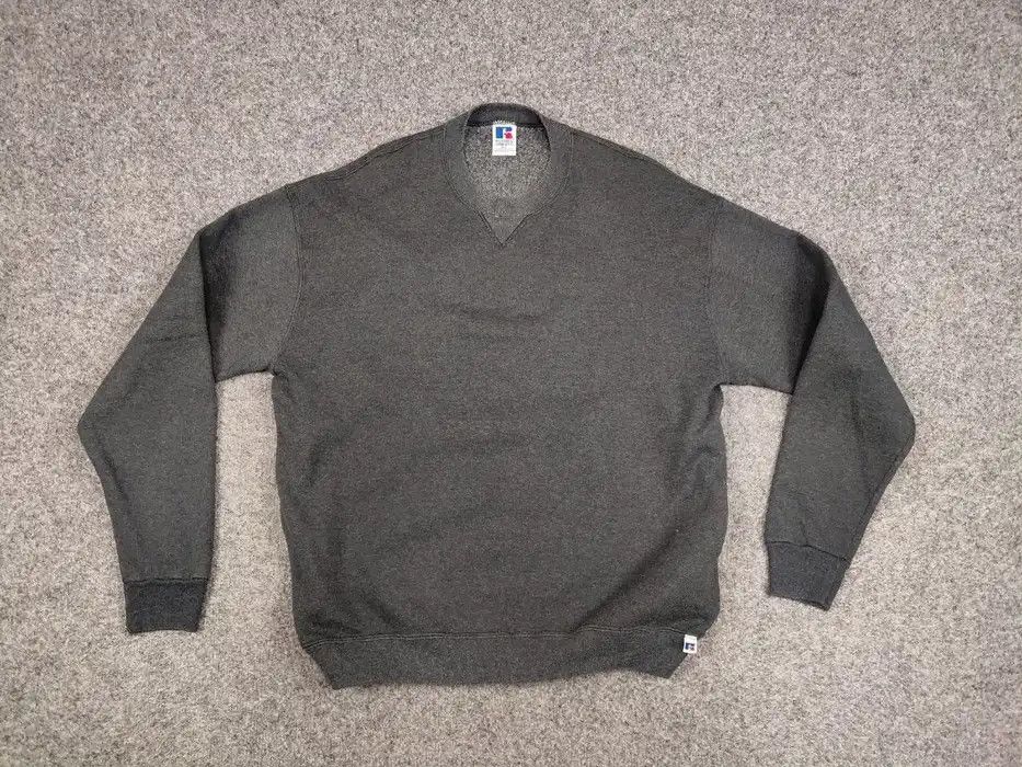 Russell Athletic Vintage 90's Russell Athletic USA Blank Crewneck Sweatshirt Size US XL / EU 56 / 4 - 6 Thumbnail