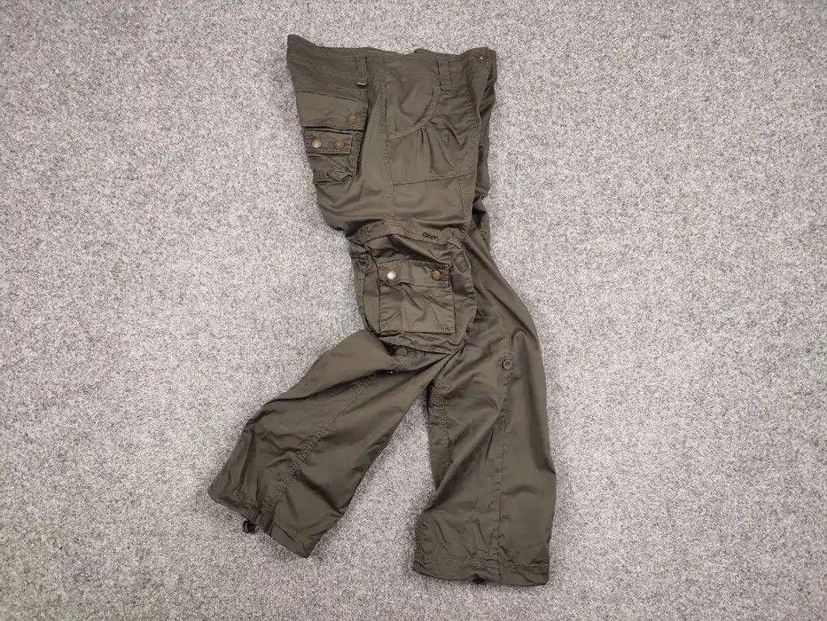 Japanese Brand Vintage 90's Japanese Baggy Multi Pocket Cargo pants Womens Size 28" / US 6 / IT 42 - 7 Thumbnail