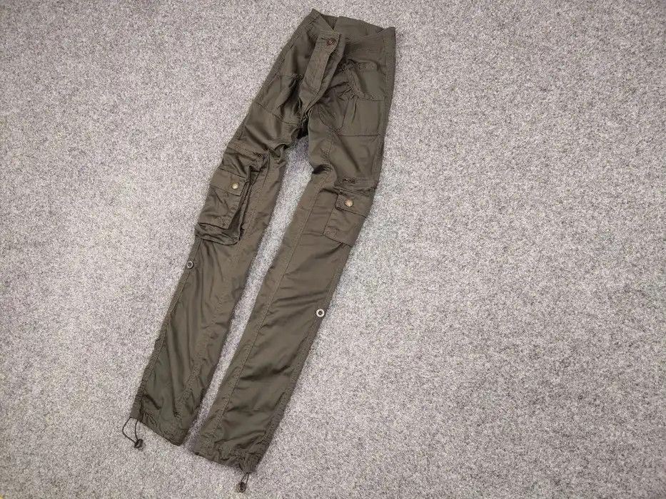 Japanese Brand Vintage 90's Japanese Baggy Multi Pocket Cargo pants Womens Size 28" / US 6 / IT 42 - 2 Thumbnail