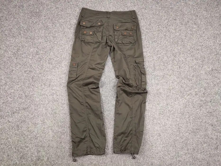 Japanese Brand Vintage 90's Japanese Baggy Multi Pocket Cargo pants Womens Size 28" / US 6 / IT 42 - 6 Thumbnail