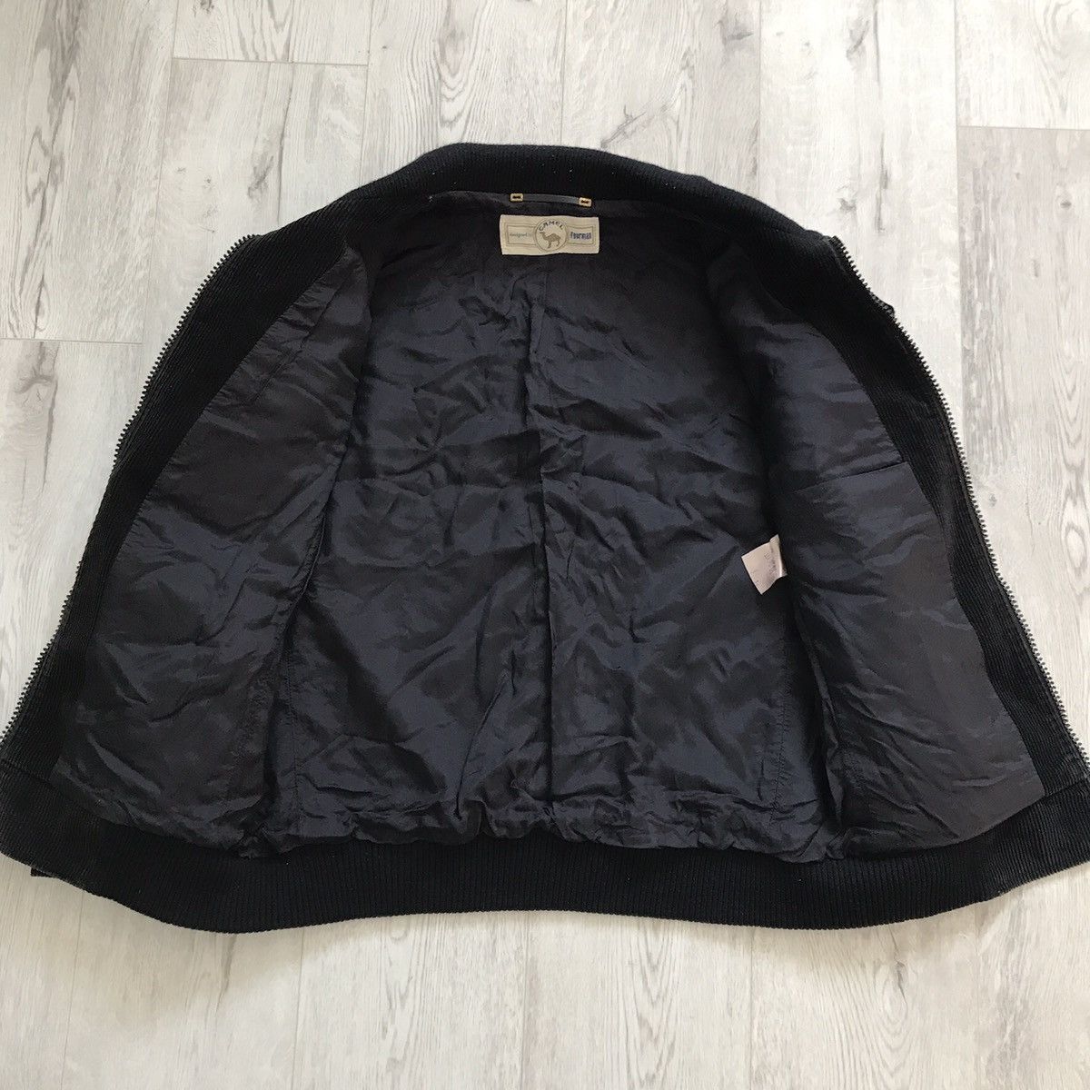 Camel Vintage Camel velvet bomber jacket Size US L / EU 52-54 / 3 - 7 Thumbnail