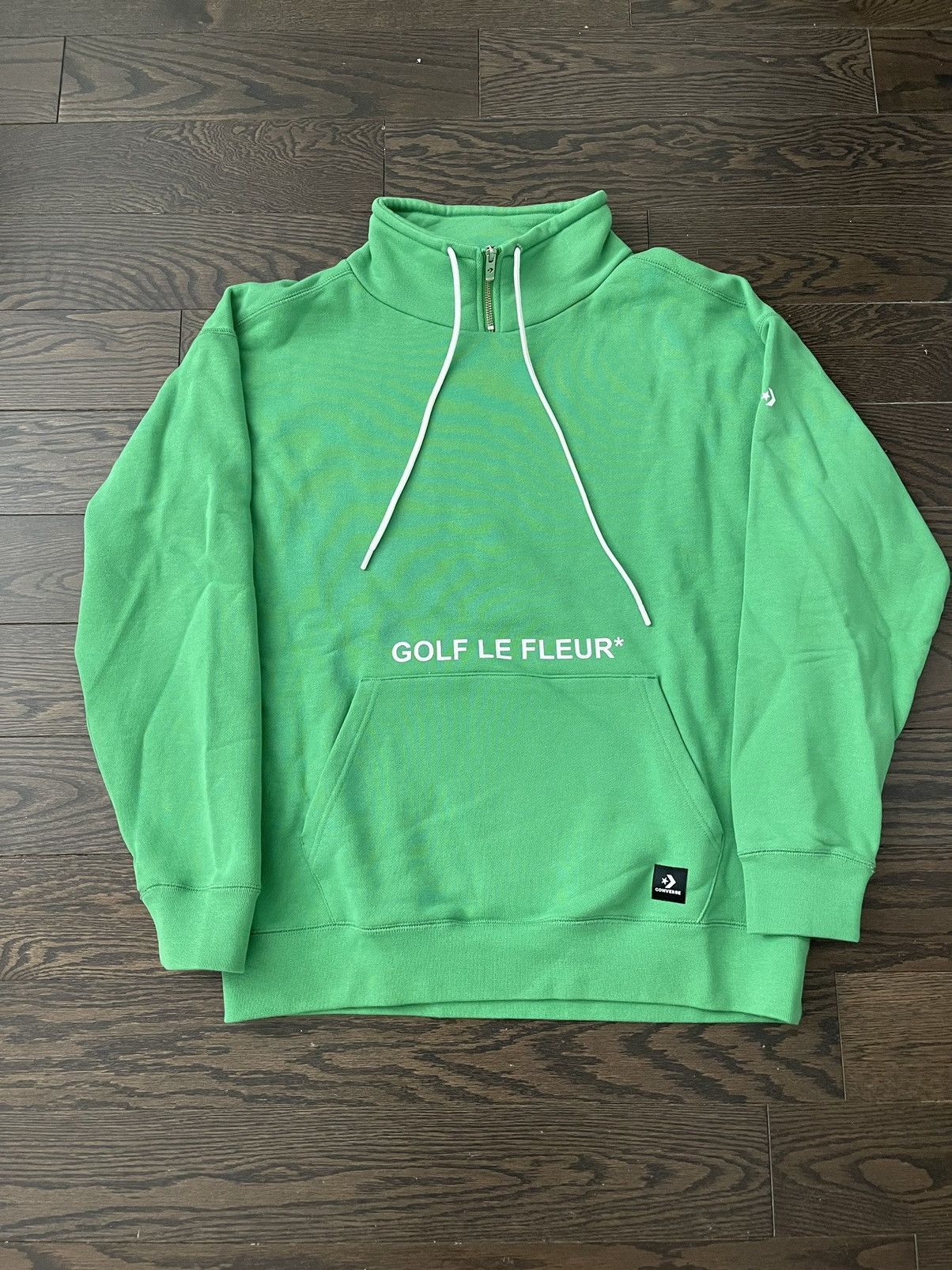 Converse x tyler golf le fleur half-zip jacket hotsell