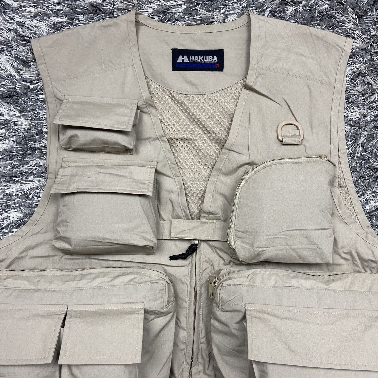 Japanese Brand ARCHIVE BAGGY PUFF MULTIPOCKET UTILITY BONDAGE VEST - № 2073 Size US L / EU 52-54 / 3 - 3 Thumbnail