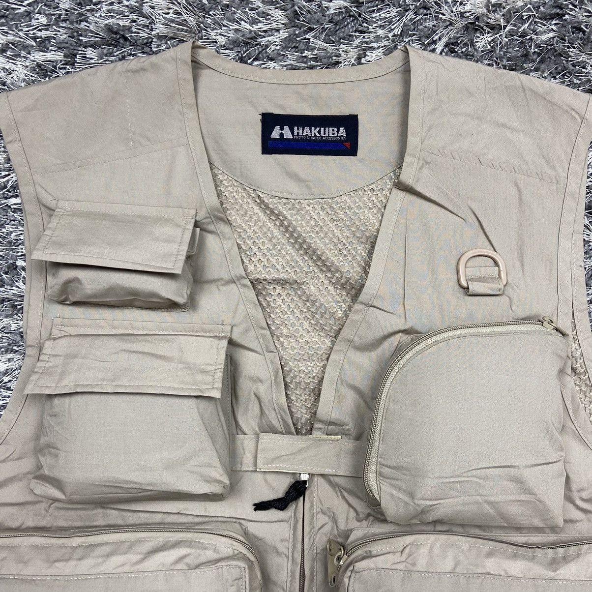 Japanese Brand ARCHIVE BAGGY PUFF MULTIPOCKET UTILITY BONDAGE VEST - № 2073 Size US L / EU 52-54 / 3 - 5 Thumbnail