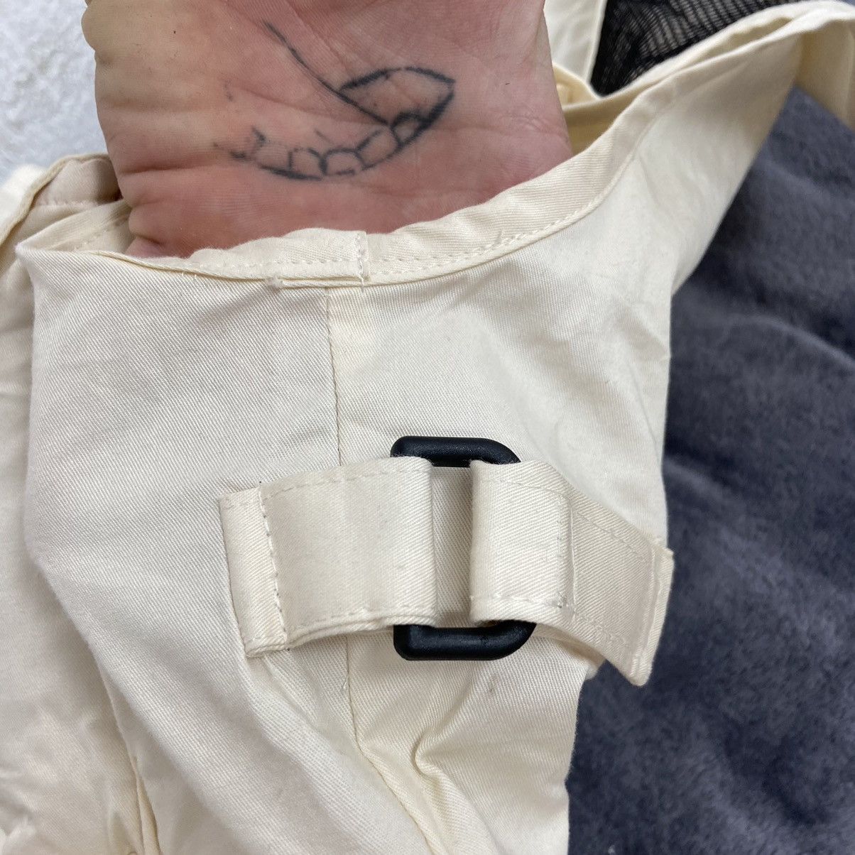 Japanese Brand 1980s MIZUNO BAGGY ARCHIVE MULTIPOCKET BONDAGE VEST - № 2027 Size US L / EU 52-54 / 3 - 11 Thumbnail