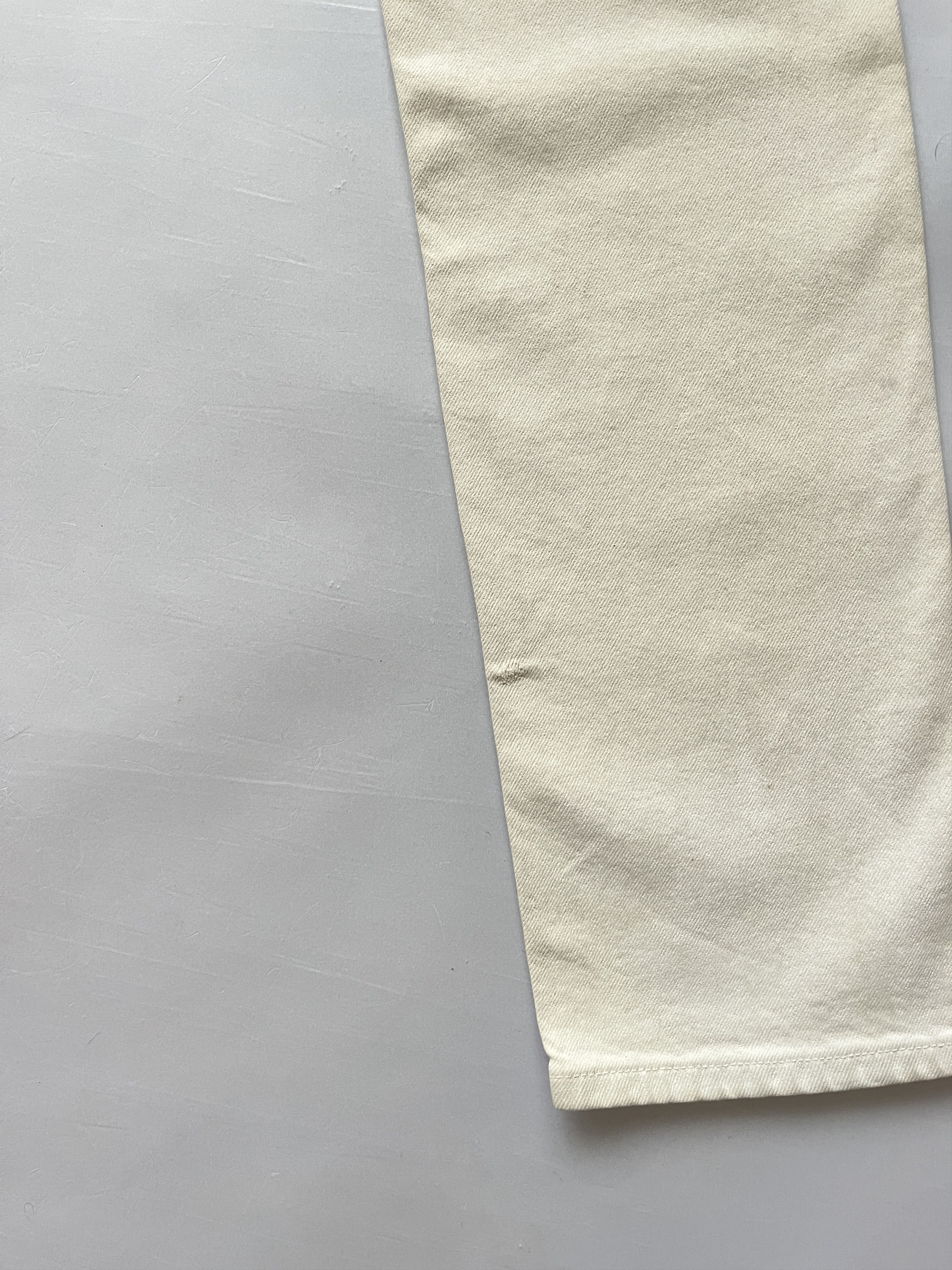 Helmut Lang ⚡️QUICK SALE⚡️Helmut Lang White Straight Denim Jeans Size 26" / US 2 / IT 38 - 7 Thumbnail