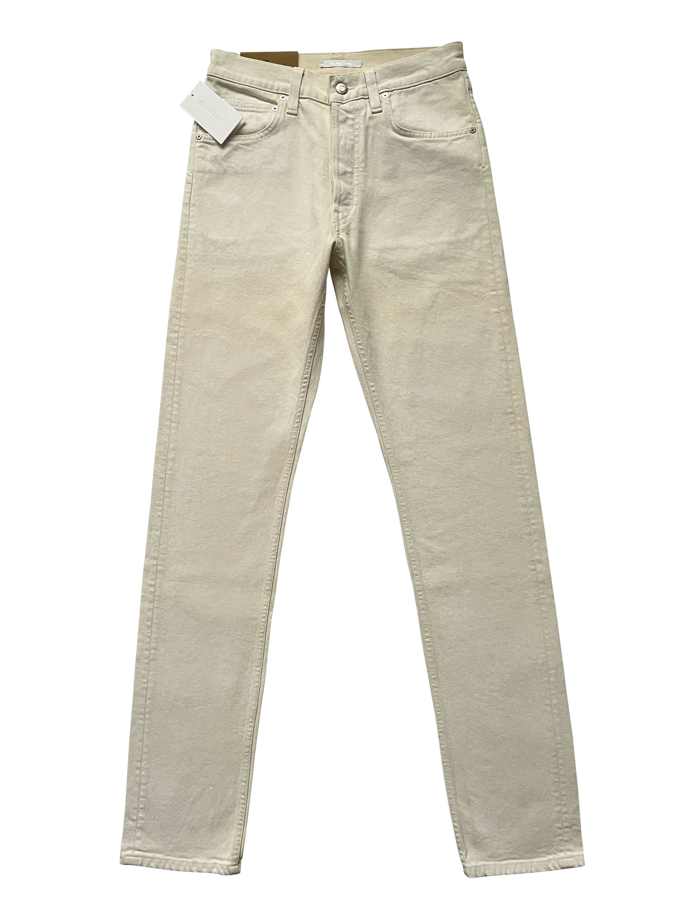 Helmut Lang ⚡️QUICK SALE⚡️Helmut Lang White Straight Denim Jeans Size 26" / US 2 / IT 38 - 1 Thumbnail