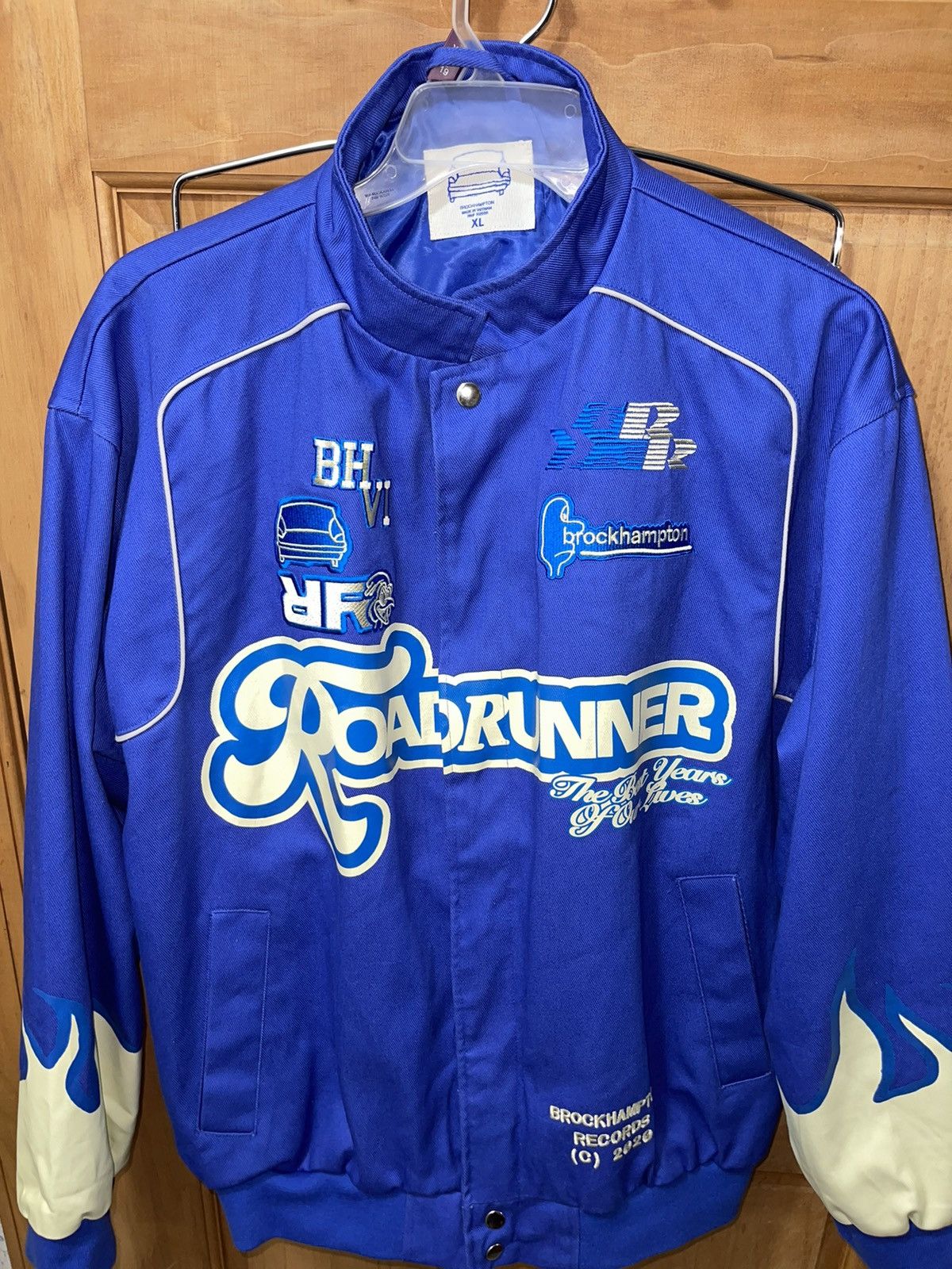 Brockhampton Brockhampton Road Runner Varsity Jacket | Grailed