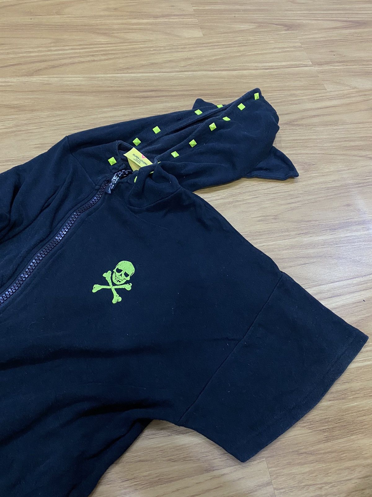 Seditionaries 2000s Super Lovers Bunny Ears Zip Hoodie Jacket Size US L / EU 52-54 / 3 - 7 Thumbnail