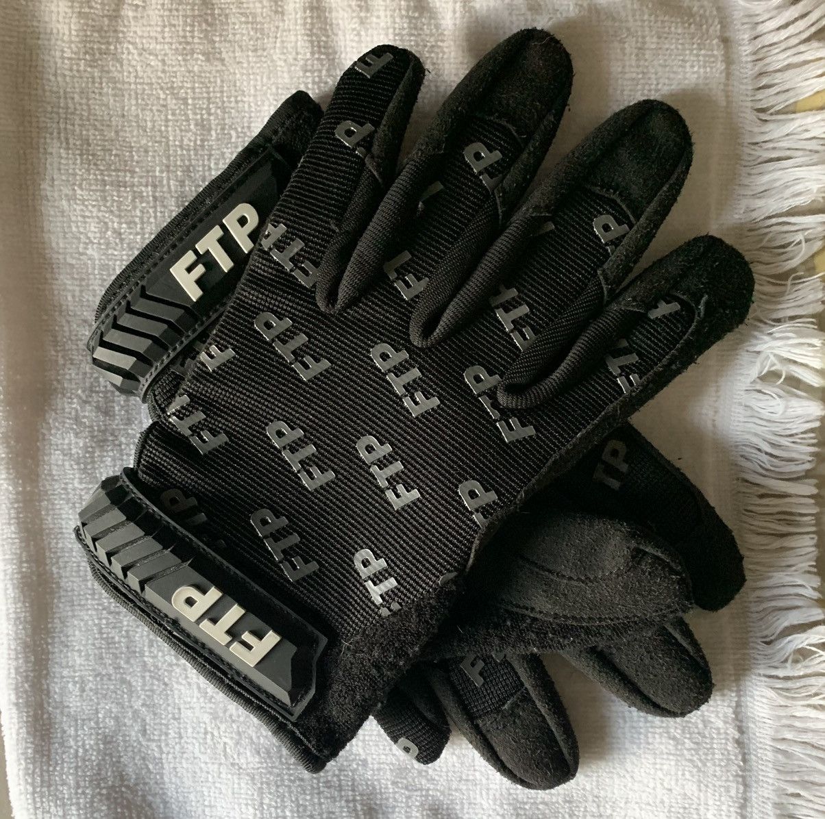 Fuck The Population FTP WORK GLOVES (BLACK) - S/M | Grailed