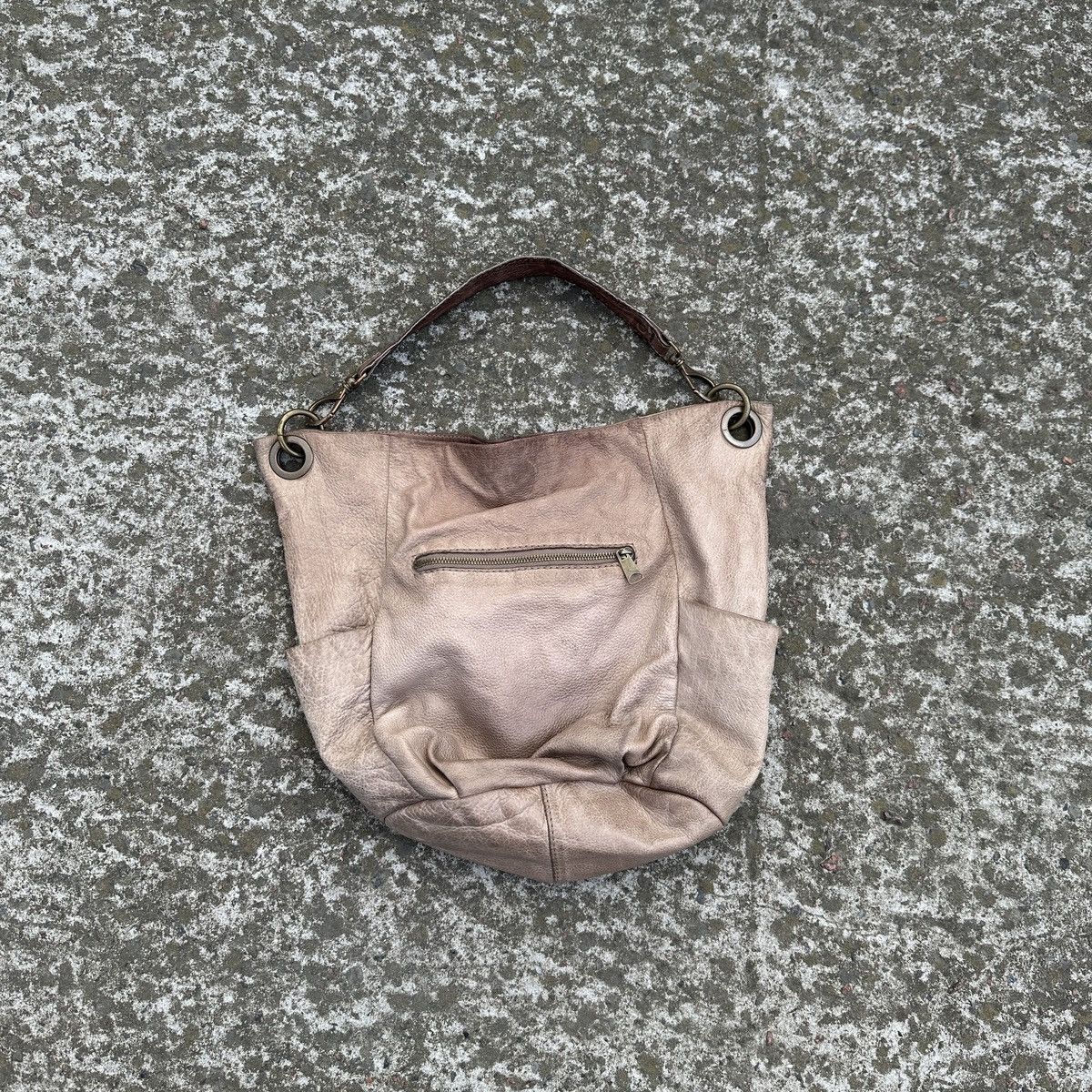 Seditionaries VINTAGE LIEBESKIND LEATHER SHOLDER BAG RICK OWENS STYLE Size ONE SIZE - 2 Thumbnail