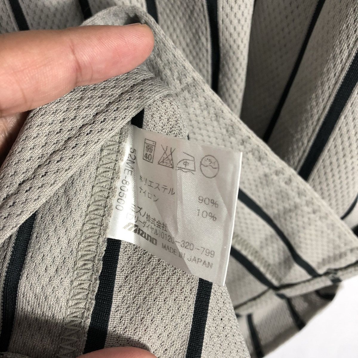 Japanese Brand × Mizuno × Vintage 🔥Rare🔥Japanese Mizuno Iconic Number 7 Stripe Baseball Jersey Size US L / EU 52-54 / 3 - 12 Thumbnail