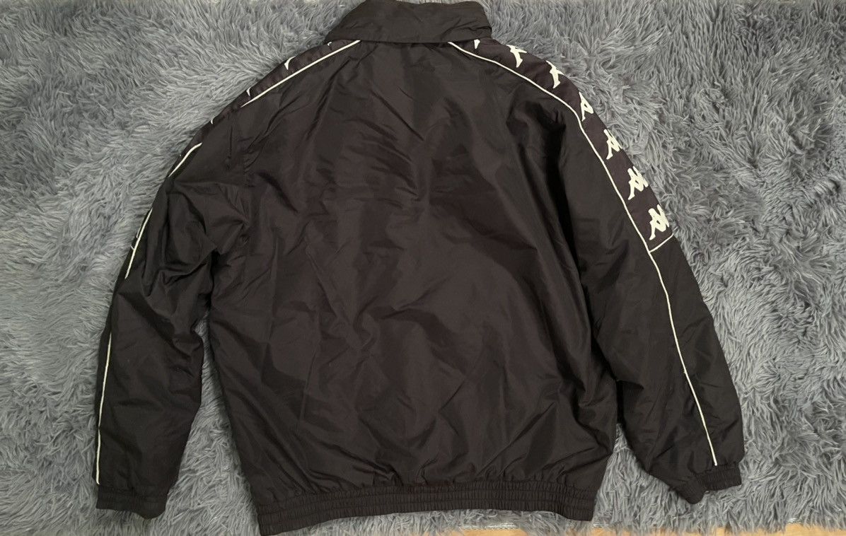 Kappa × Vintage Kappa 90s vintage multilogo striped jacket Size US L / EU 52-54 / 3 - 11 Thumbnail