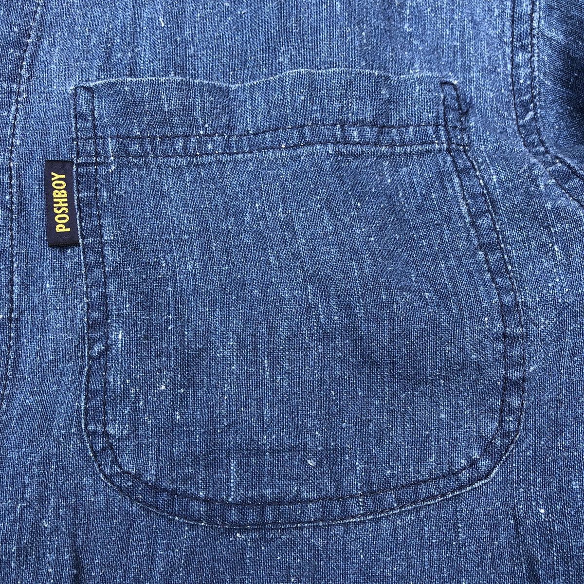 Japanese Brand × Vintage 🔥Fashionist🔥Vintage Posh Boy Avant Garde Style Chore Jacket Size US L / EU 52-54 / 3 - 9 Thumbnail