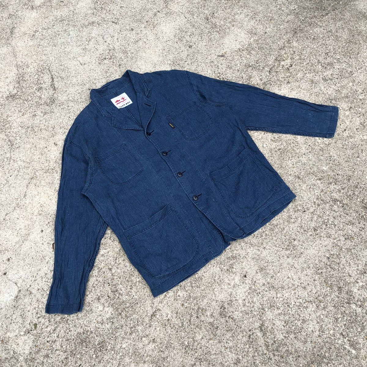 Japanese Brand × Vintage 🔥Fashionist🔥Vintage Posh Boy Avant Garde Style Chore Jacket Size US L / EU 52-54 / 3 - 1 Thumbnail
