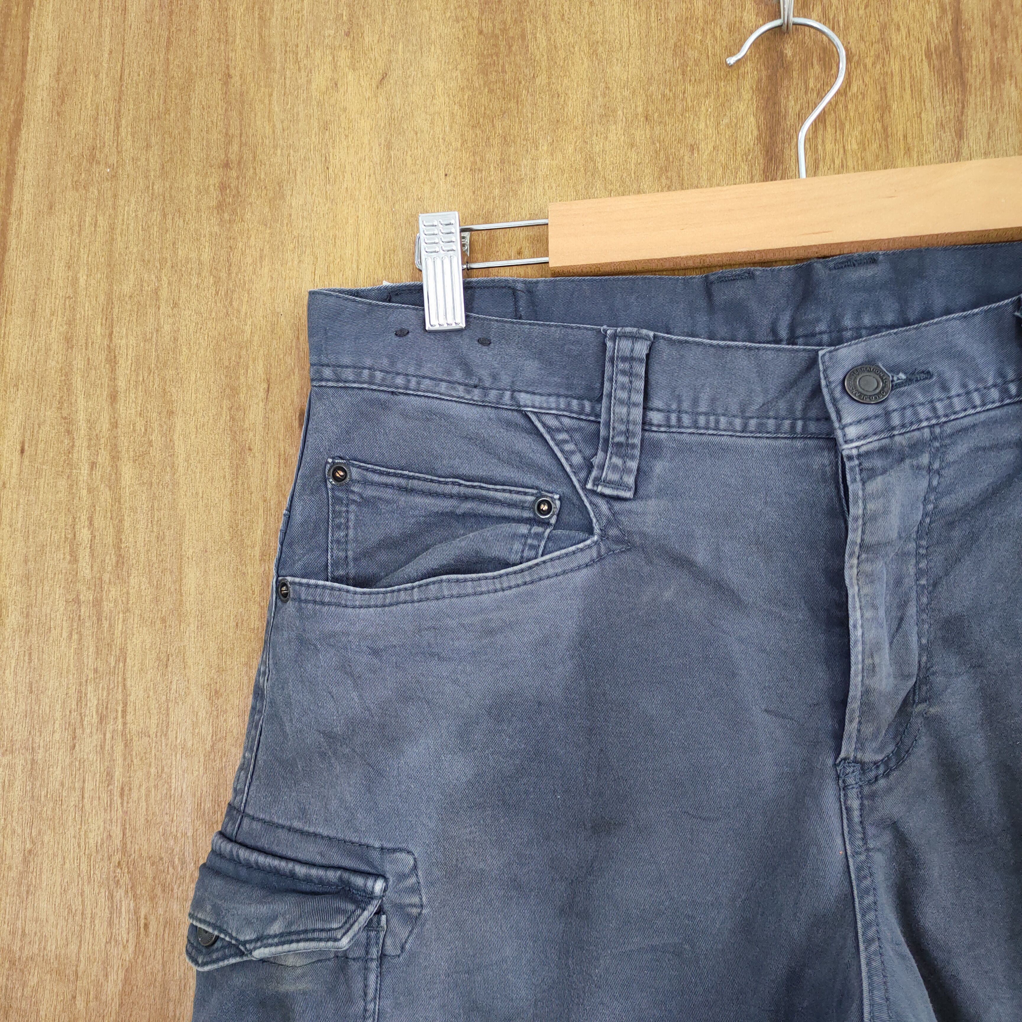 Japanese Brand × Vintage EVENRIVER FADED CARGO PANTS Size US 29 - 6 Thumbnail