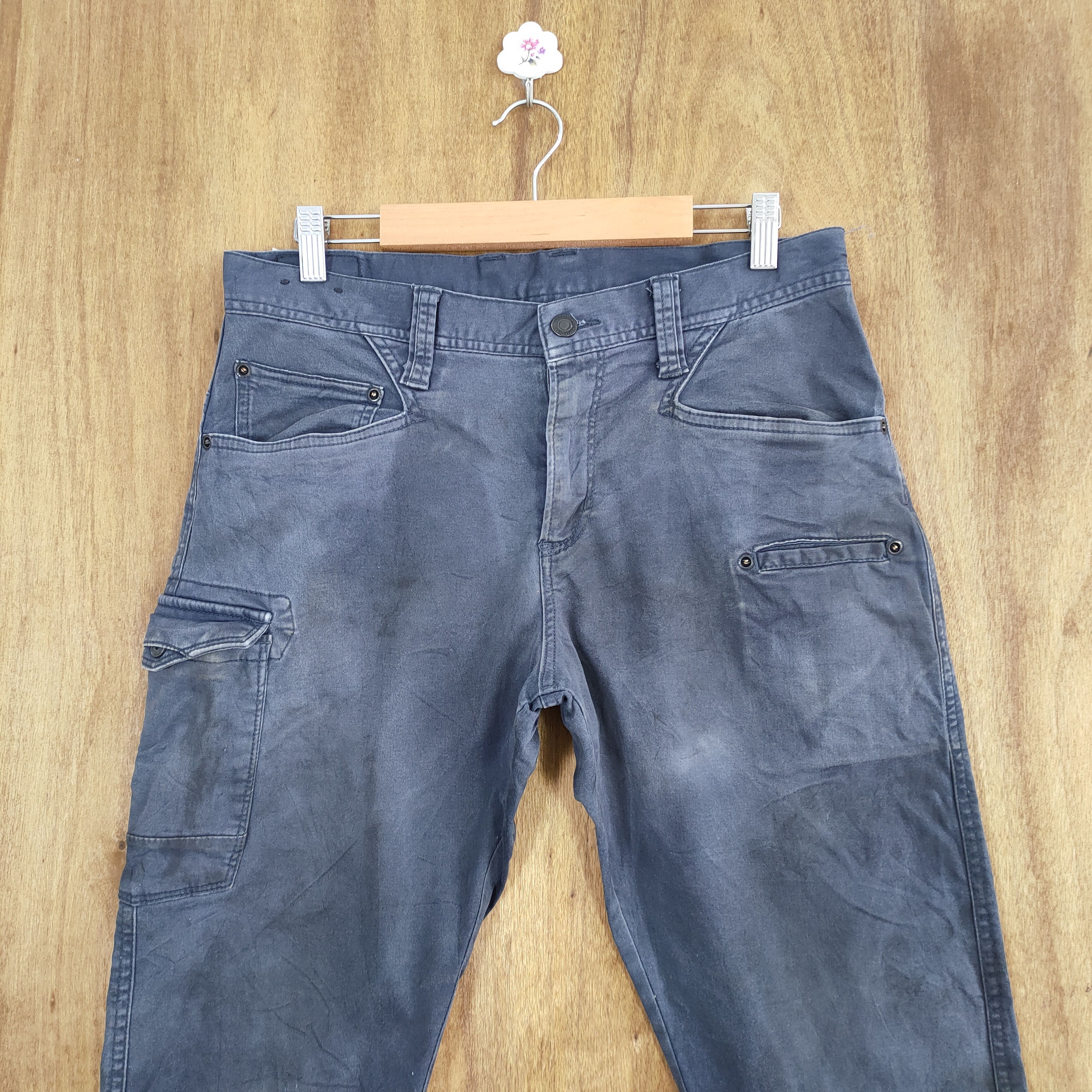 Japanese Brand × Vintage EVENRIVER FADED CARGO PANTS Size US 29 - 3 Thumbnail