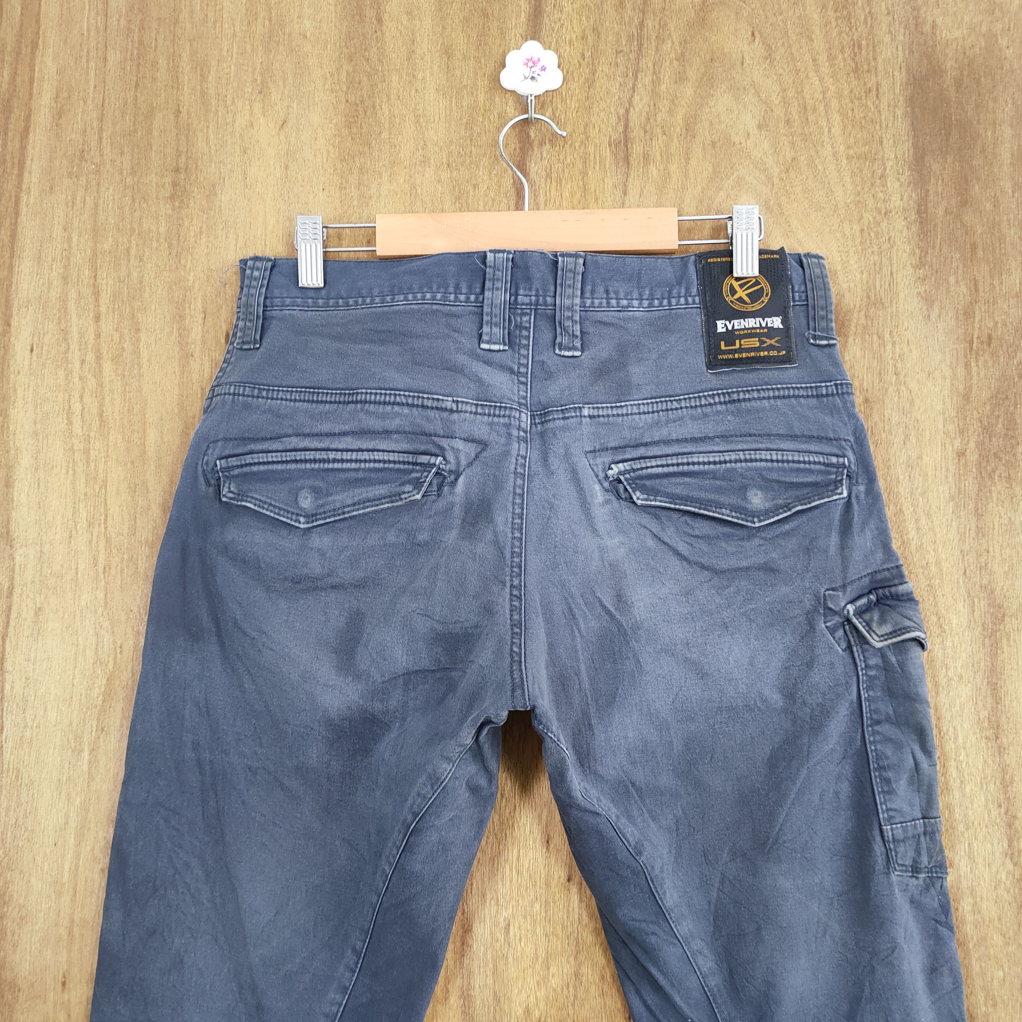 Japanese Brand × Vintage EVENRIVER FADED CARGO PANTS Size US 29 - 8 Thumbnail