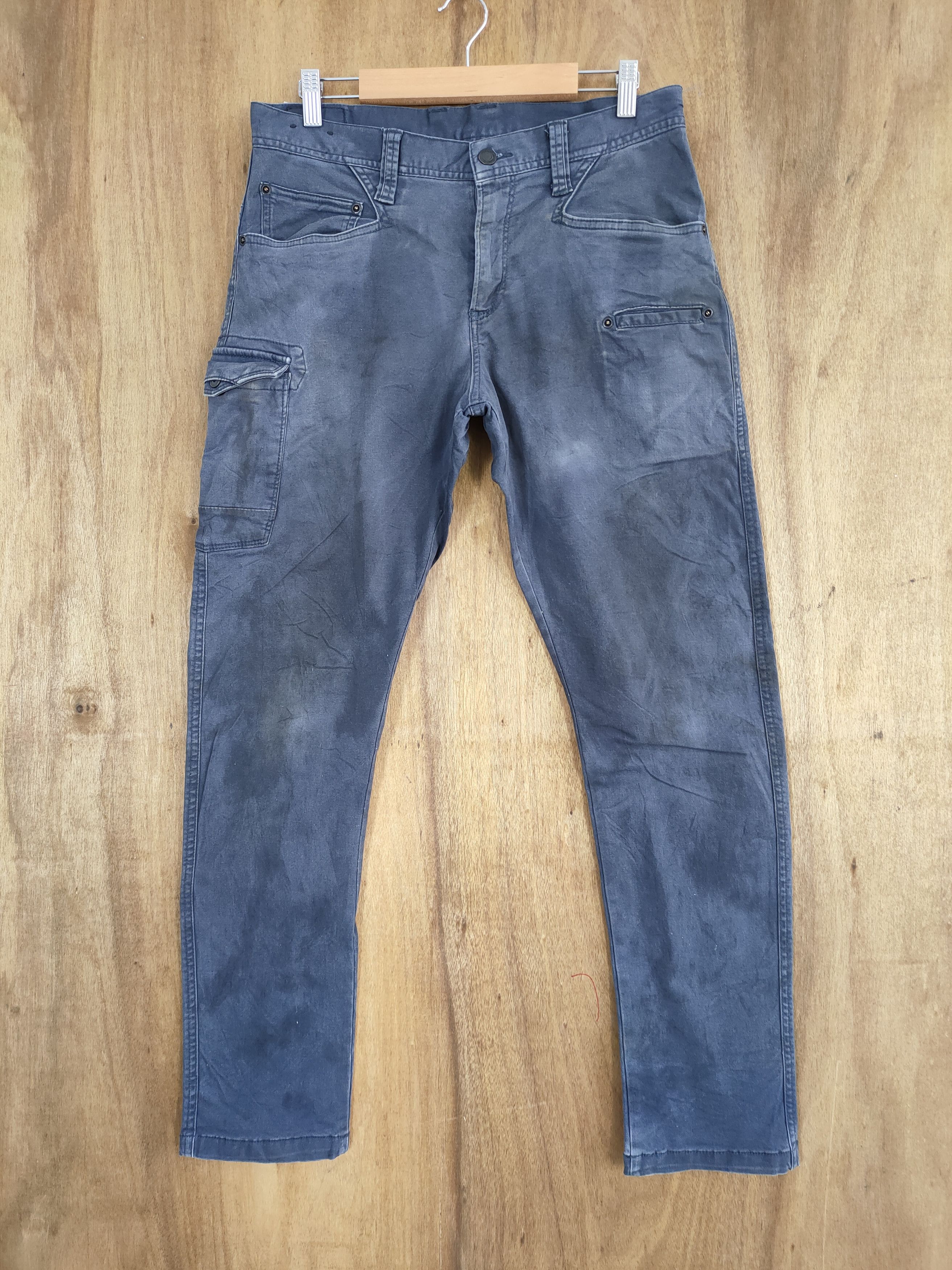 Japanese Brand × Vintage EVENRIVER FADED CARGO PANTS Size US 29 - 1 Thumbnail