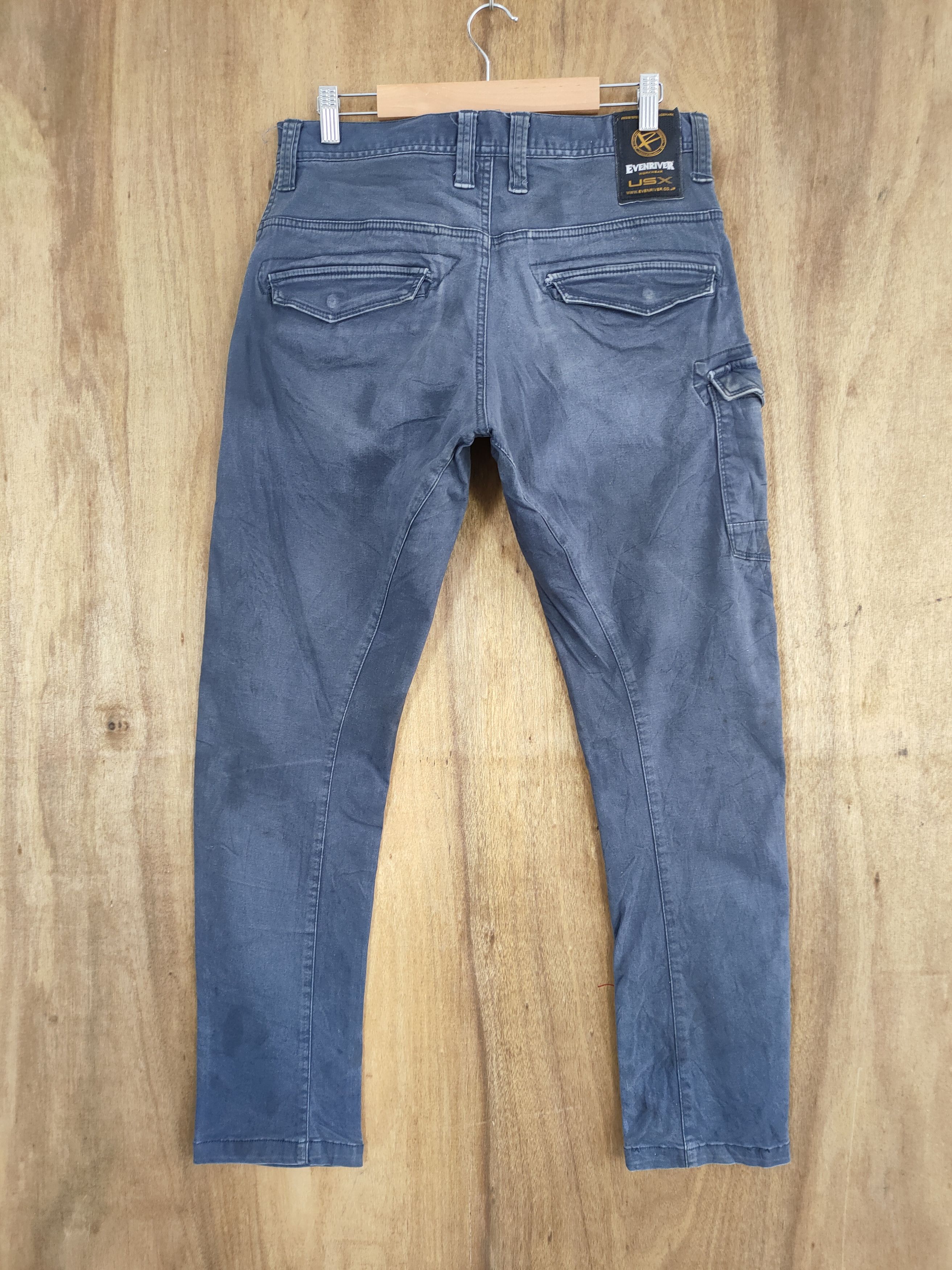 Japanese Brand × Vintage EVENRIVER FADED CARGO PANTS Size US 29 - 2 Thumbnail