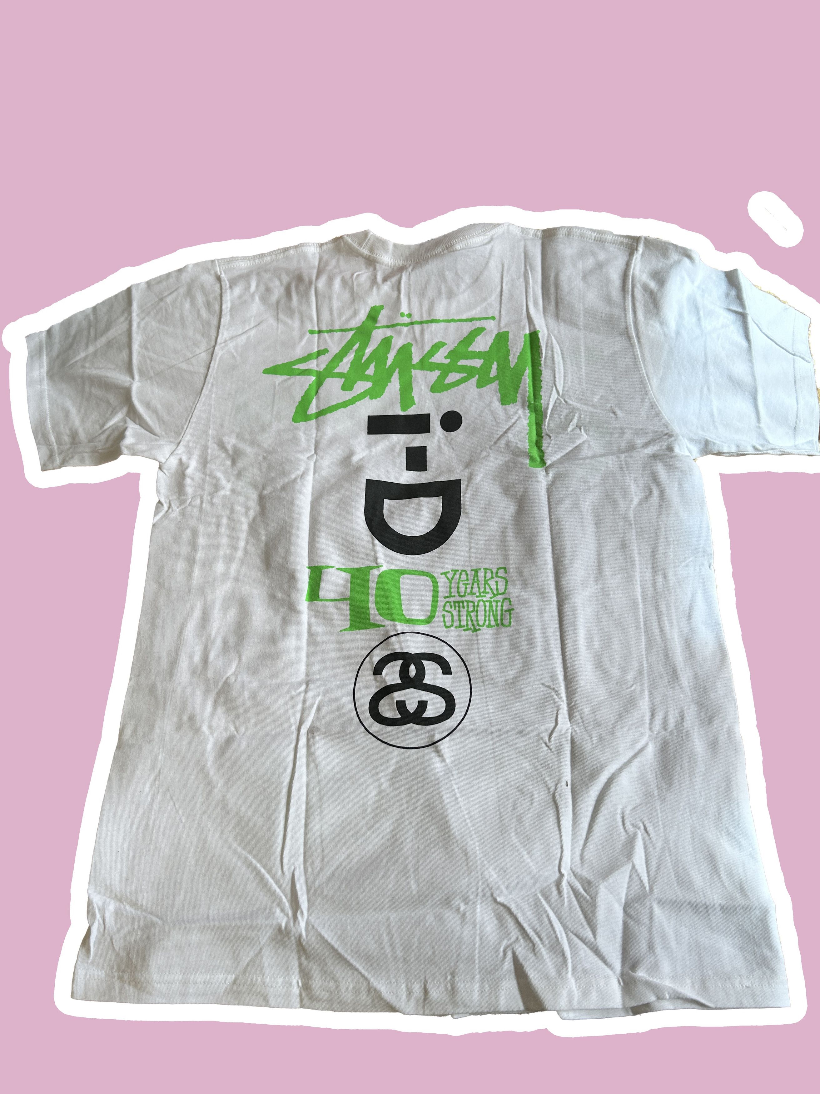 Stussy Stussy × IDEA i-D 40th Anniversary 40 year Strong Tee | Grailed