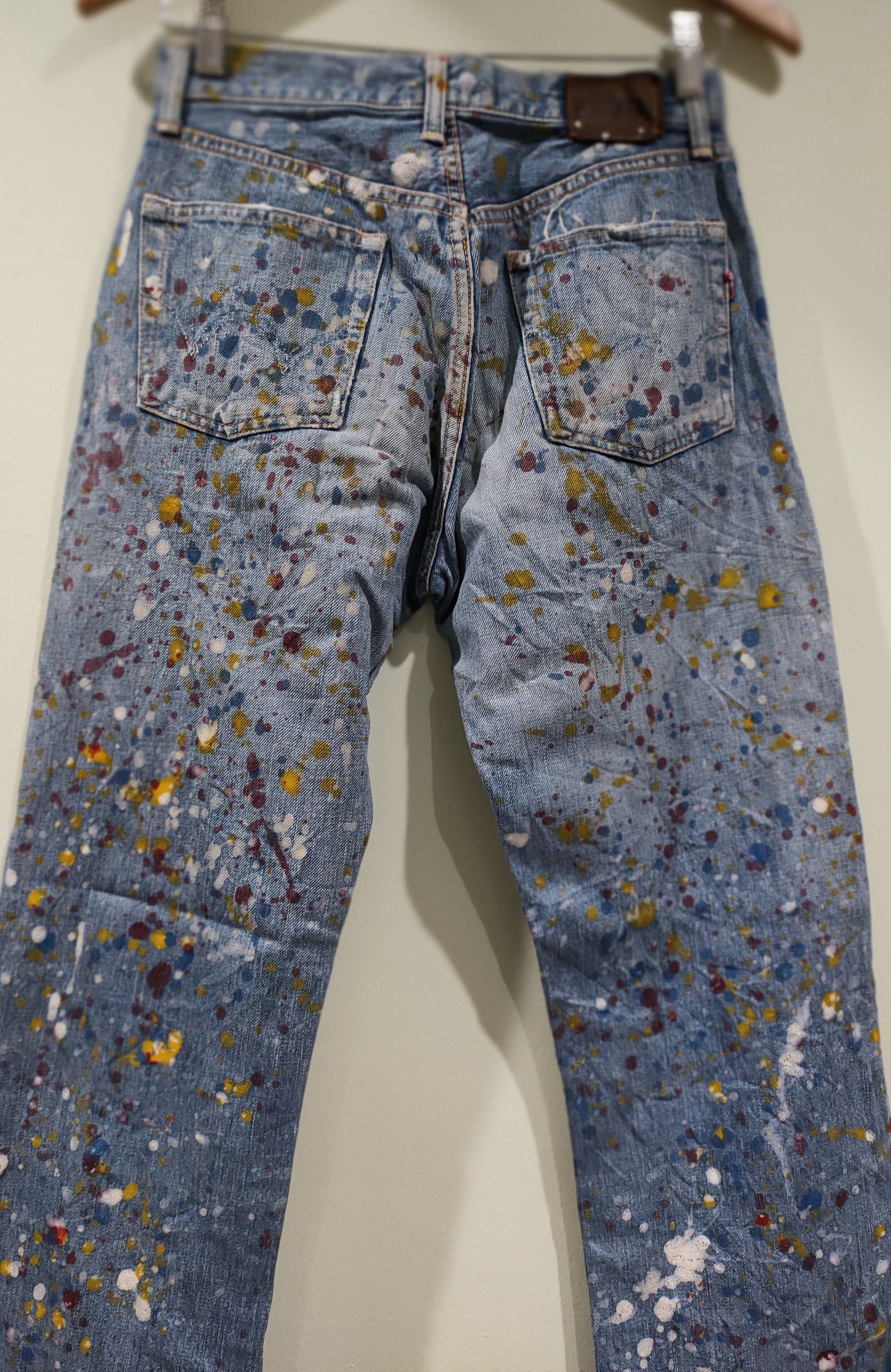 Edwin 🔥Sick !!Edwin Paint Splattered Jeans🔥 Size US 27 - 5 Thumbnail