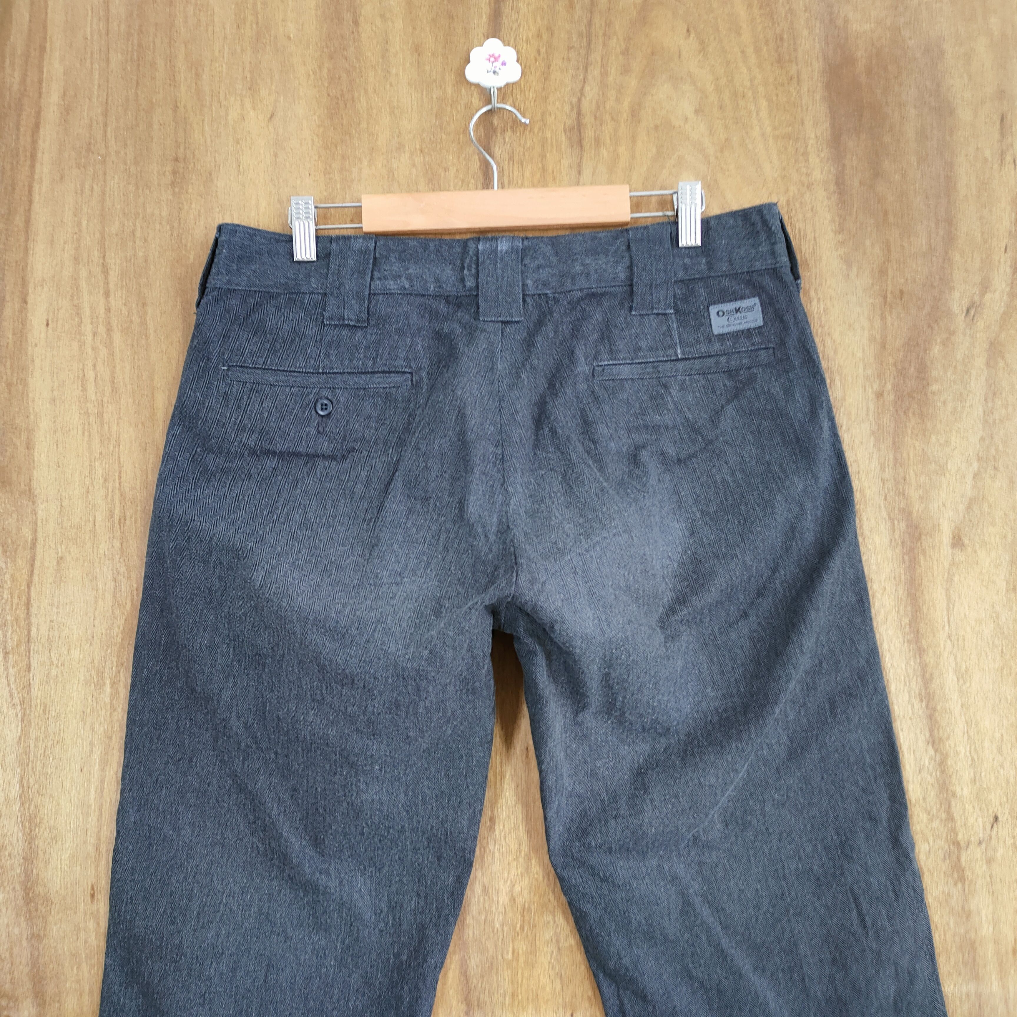 Japanese Brand × Oshkosh VINTAGE OSHKOSH FADED BLACK CHINO PANTS Size US 34 / EU 50 - 9 Thumbnail