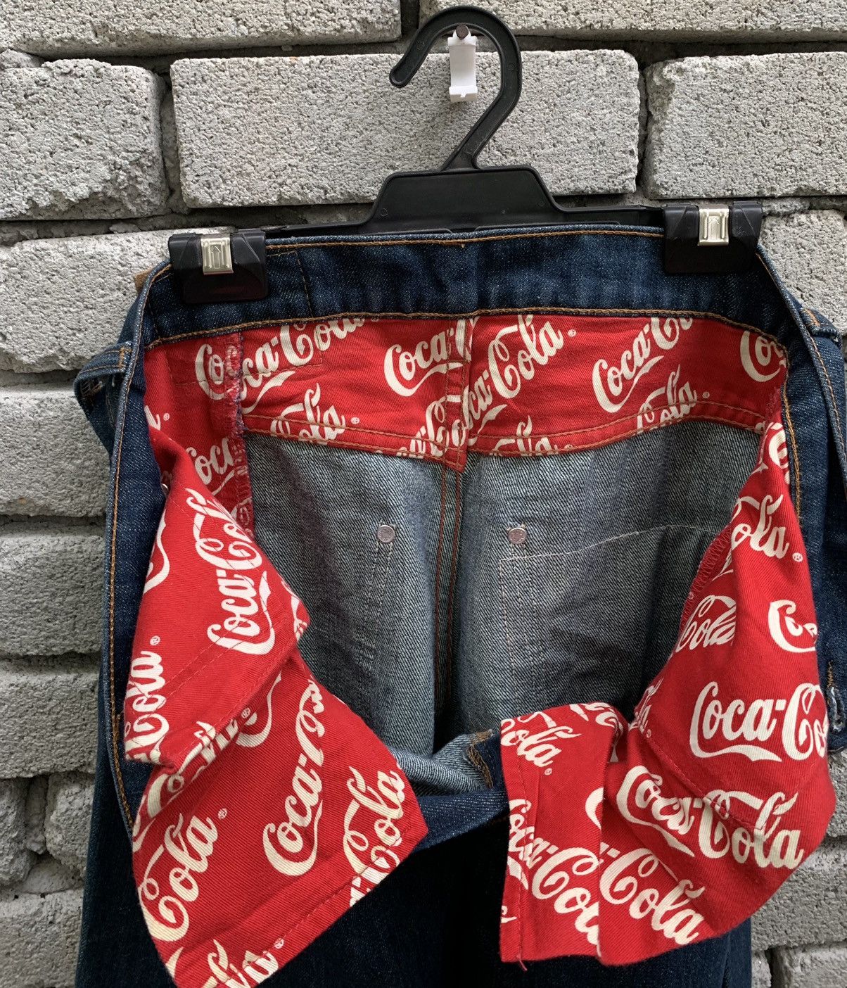 Coca Cola × Levi's Rare Levis x Coca-Cola Collabration Denim Pants Size US 28 / EU 44 - 17 Thumbnail
