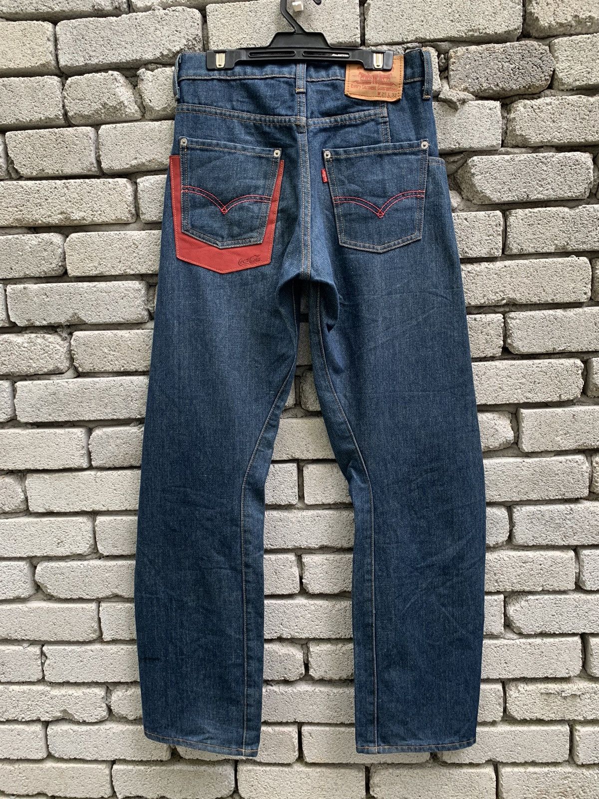 Coca Cola × Levi's Rare Levis x Coca-Cola Collabration Denim Pants Size US 28 / EU 44 - 6 Thumbnail