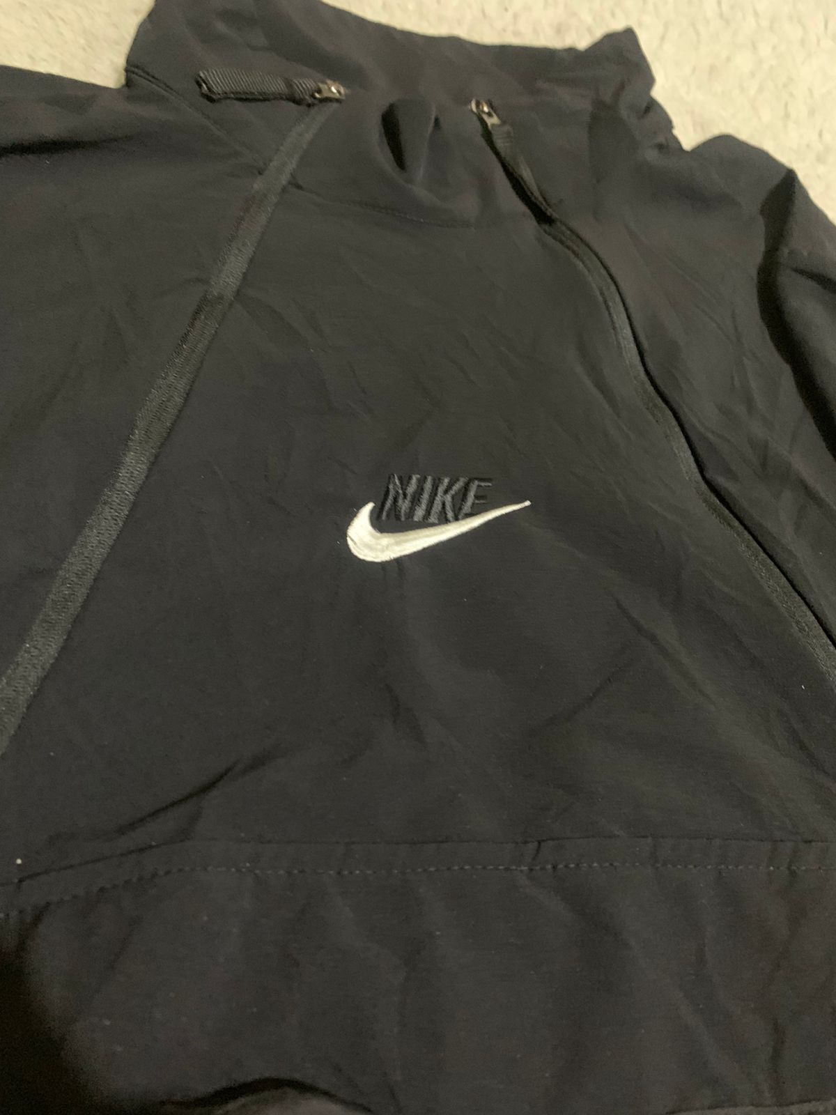 Nike × Vintage Nike Jacket Halfzip Black Size US M / EU 48-50 / 2 - 5 Thumbnail