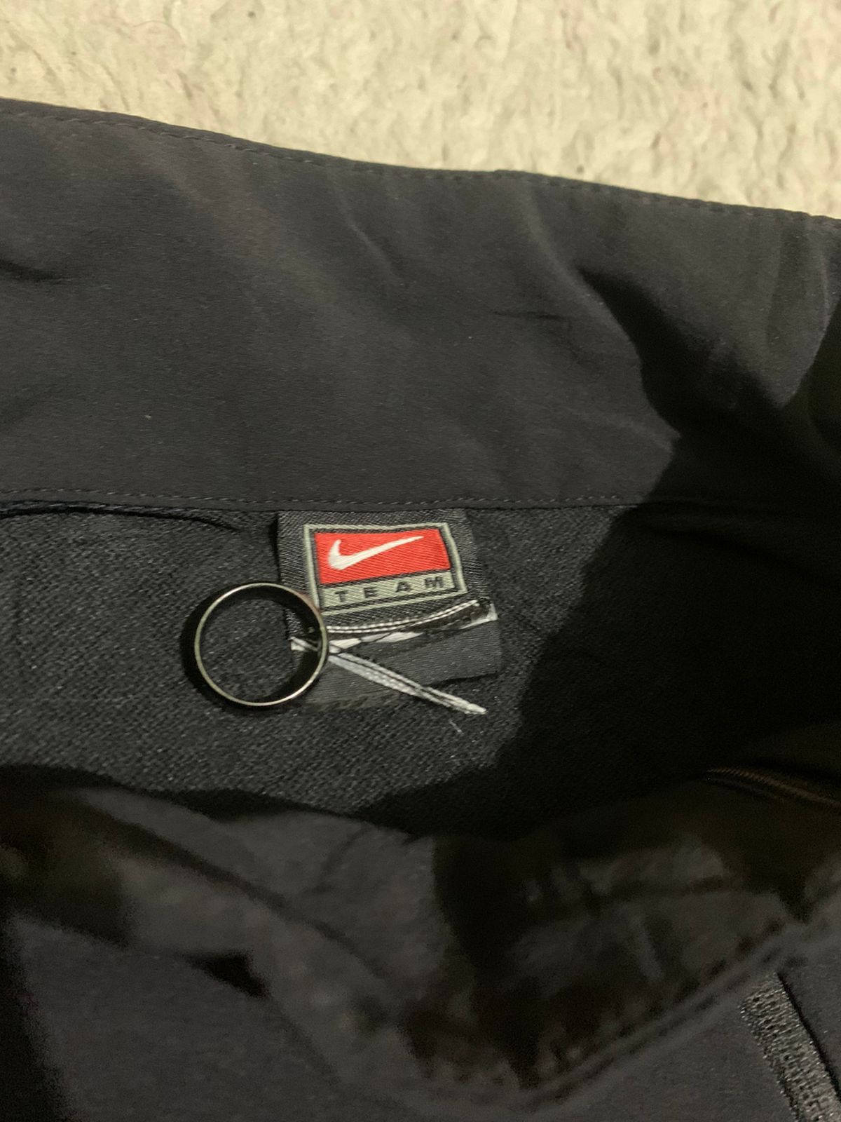 Nike × Vintage Nike Jacket Halfzip Black Size US M / EU 48-50 / 2 - 3 Thumbnail